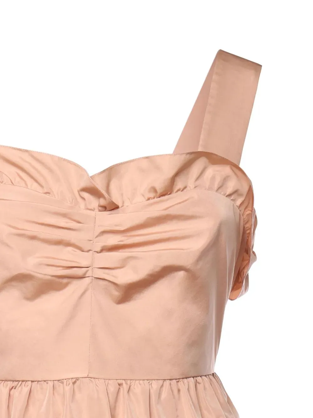 ROBE RUFFLED RUCHED MIDI DRESS sold by Lord & Taylor product image thumbnail 3