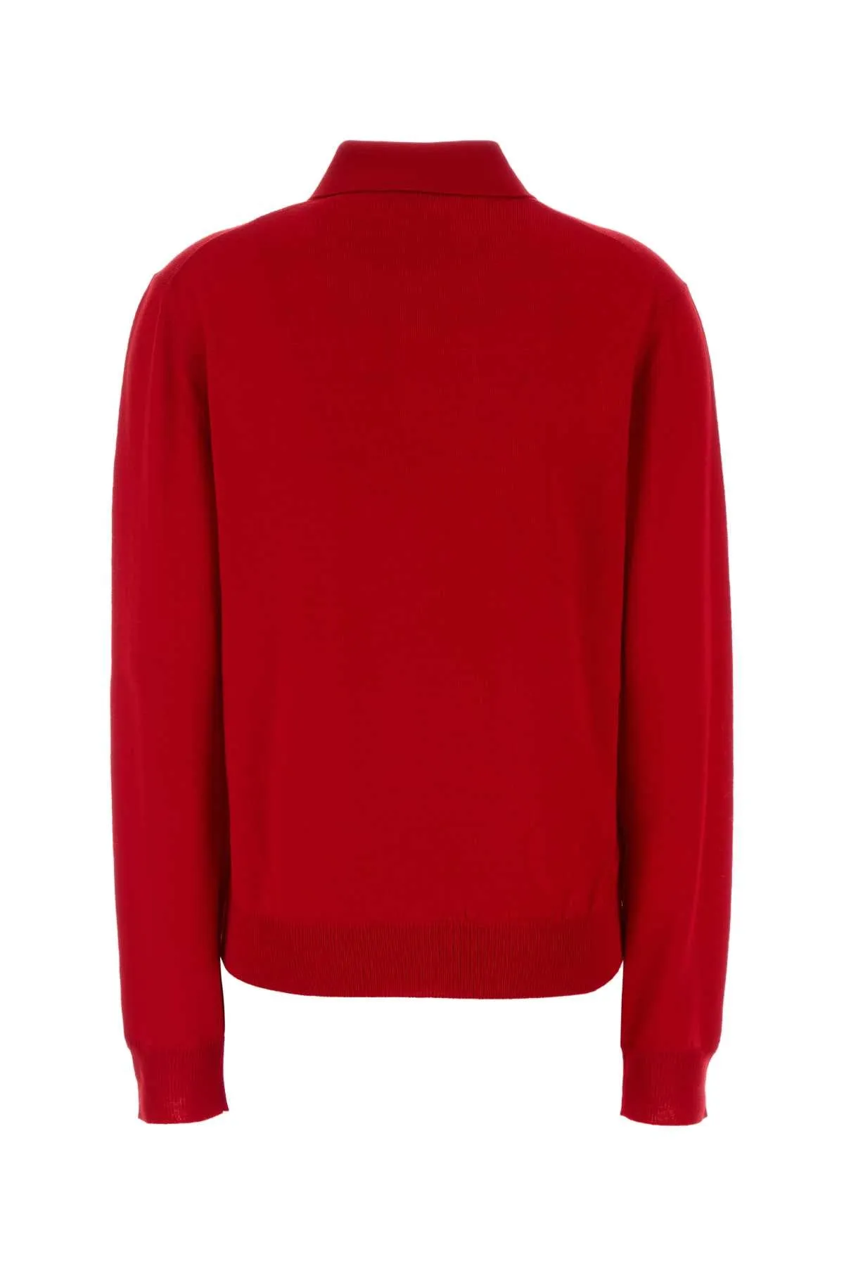 RED WOOL POLO SHIRT sold by Lord & Taylor product image thumbnail 2