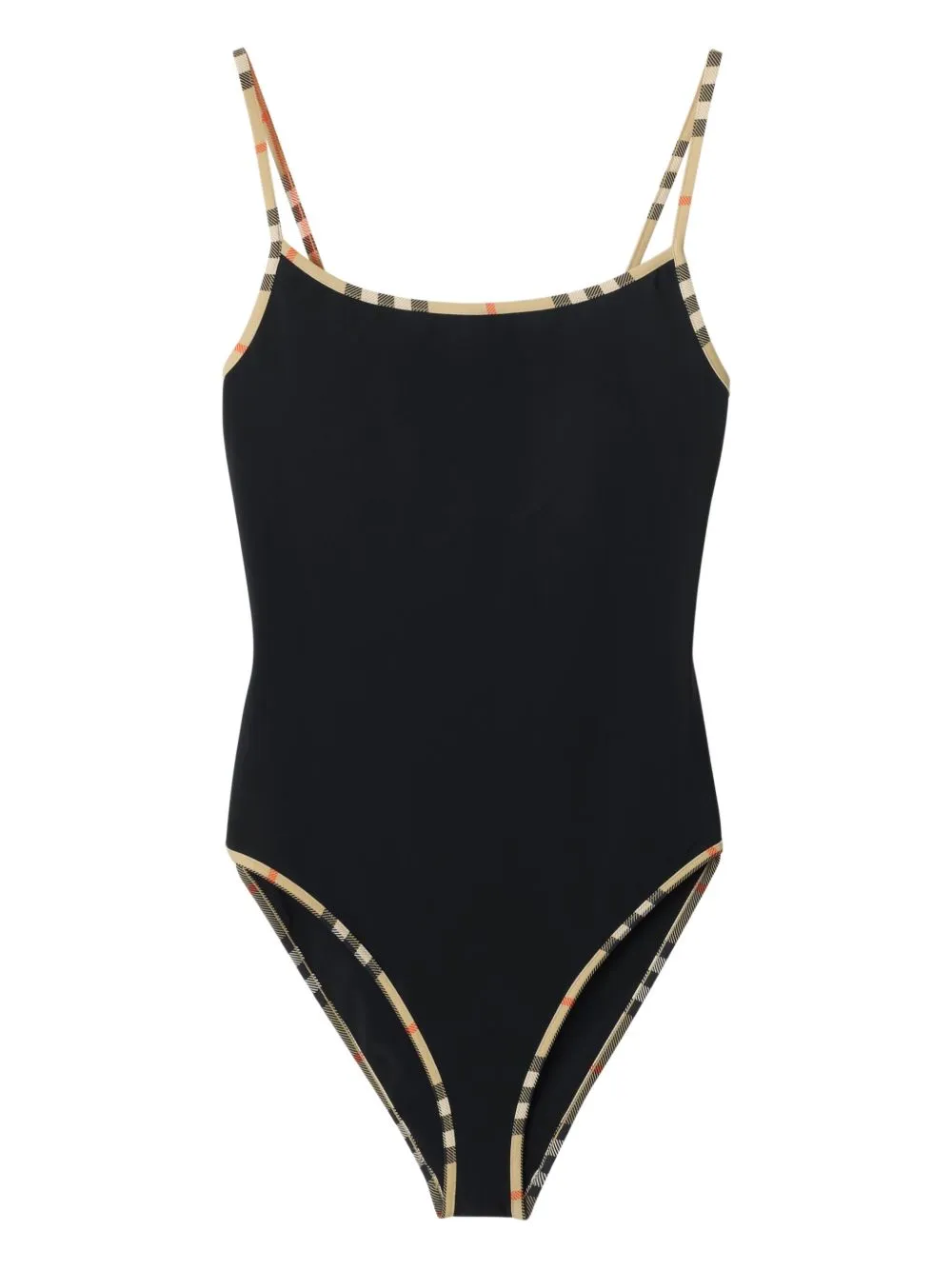CHECK TRIM SWIMSUIT sold by Lord & Taylor