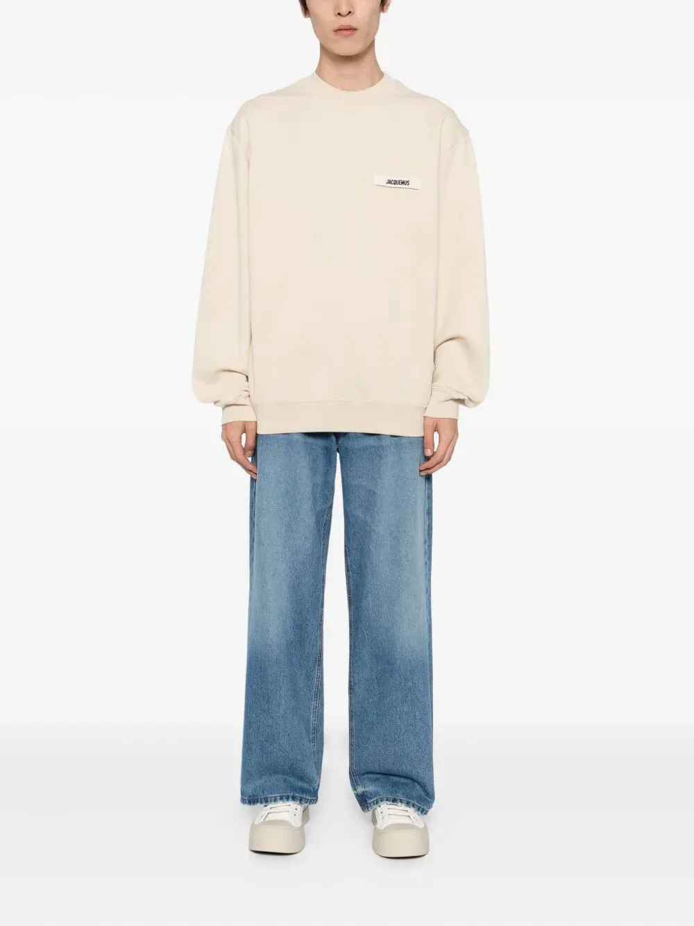 "LE SWEATSHIRT GROS GRAIN" ROUND NECK SWEATSHIRT sold by Lord & Taylor product image thumbnail 3
