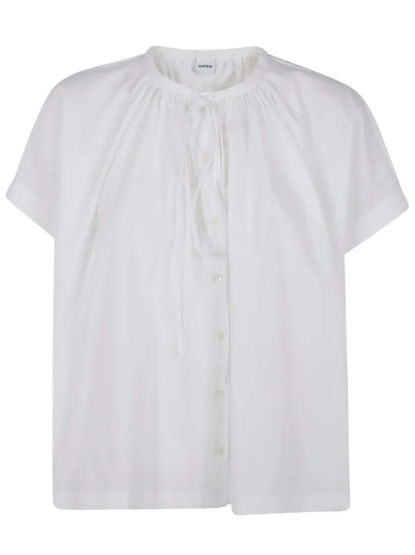 SHORT SLEEVES OVERSIZED SHIRT made by Aspesi
