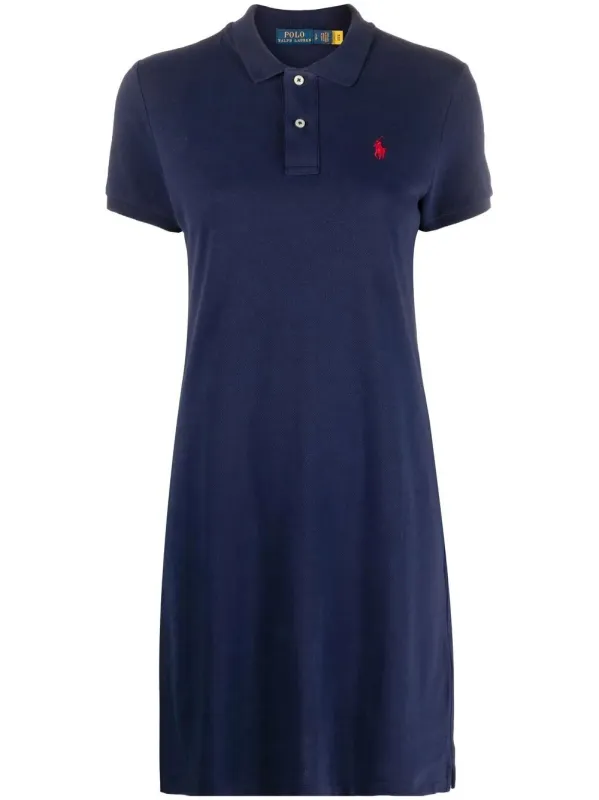 POLO SHORT SLEEVES MINI DRESS made by Polo by Ralph Lauren