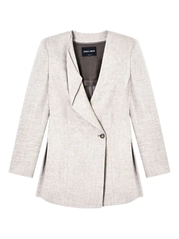 LINEN & SILK BLAZER sold by Lord & Taylor