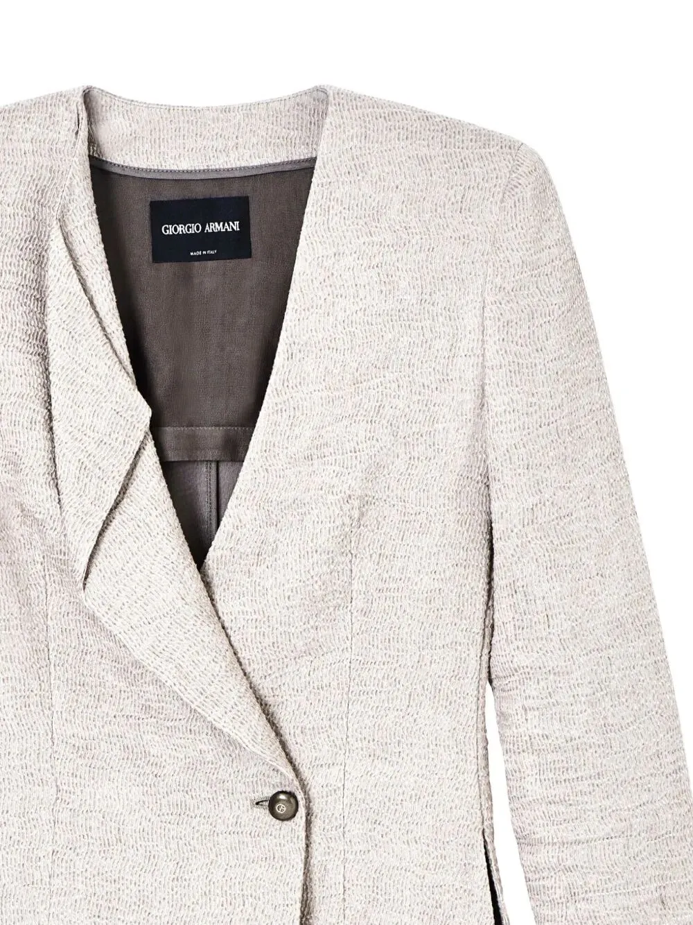 LINEN & SILK BLAZER sold by Lord & Taylor product image thumbnail 3