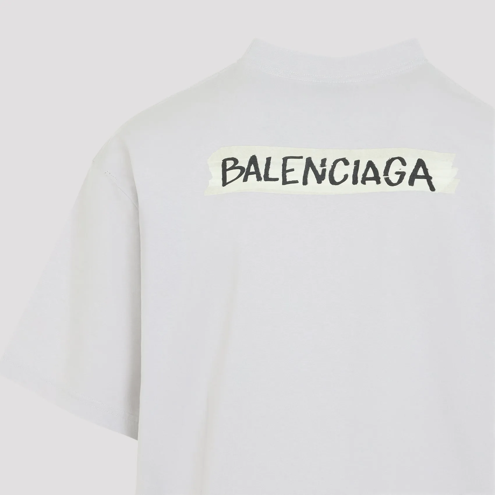 T-SHIRT MASKING TAPE MEDIUM FIT IN JERSEY sold by Lord & Taylor product image thumbnail 4