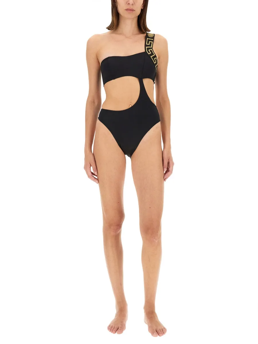 ONE-PIECE SWIMSUIT WITH GREEK BORDER sold by Lord & Taylor product image thumbnail 3