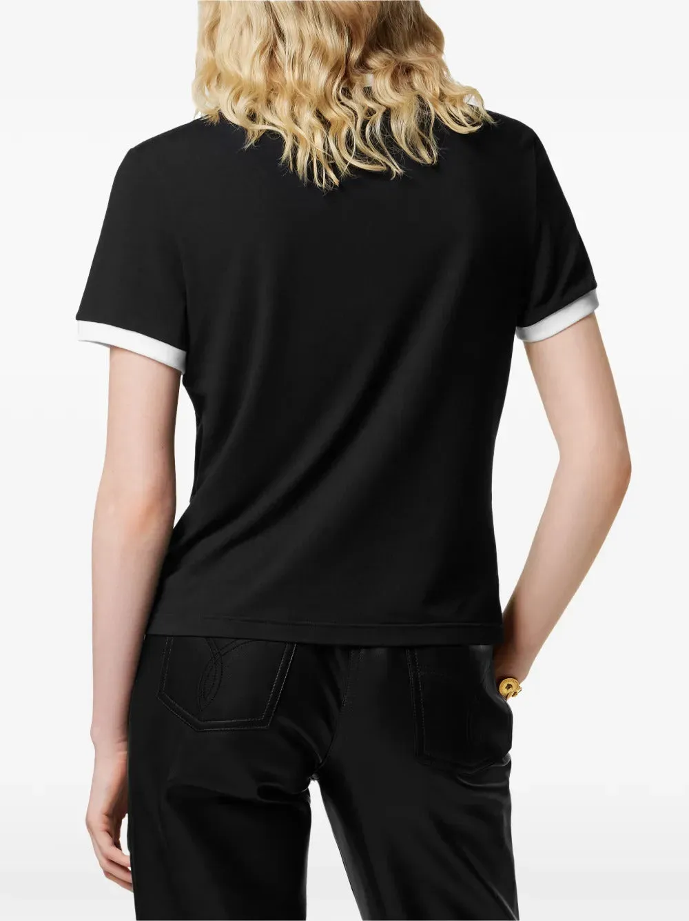 STRETCH VISCOSE-JERSEY T-SHIRT sold by Lord & Taylor product image thumbnail 3