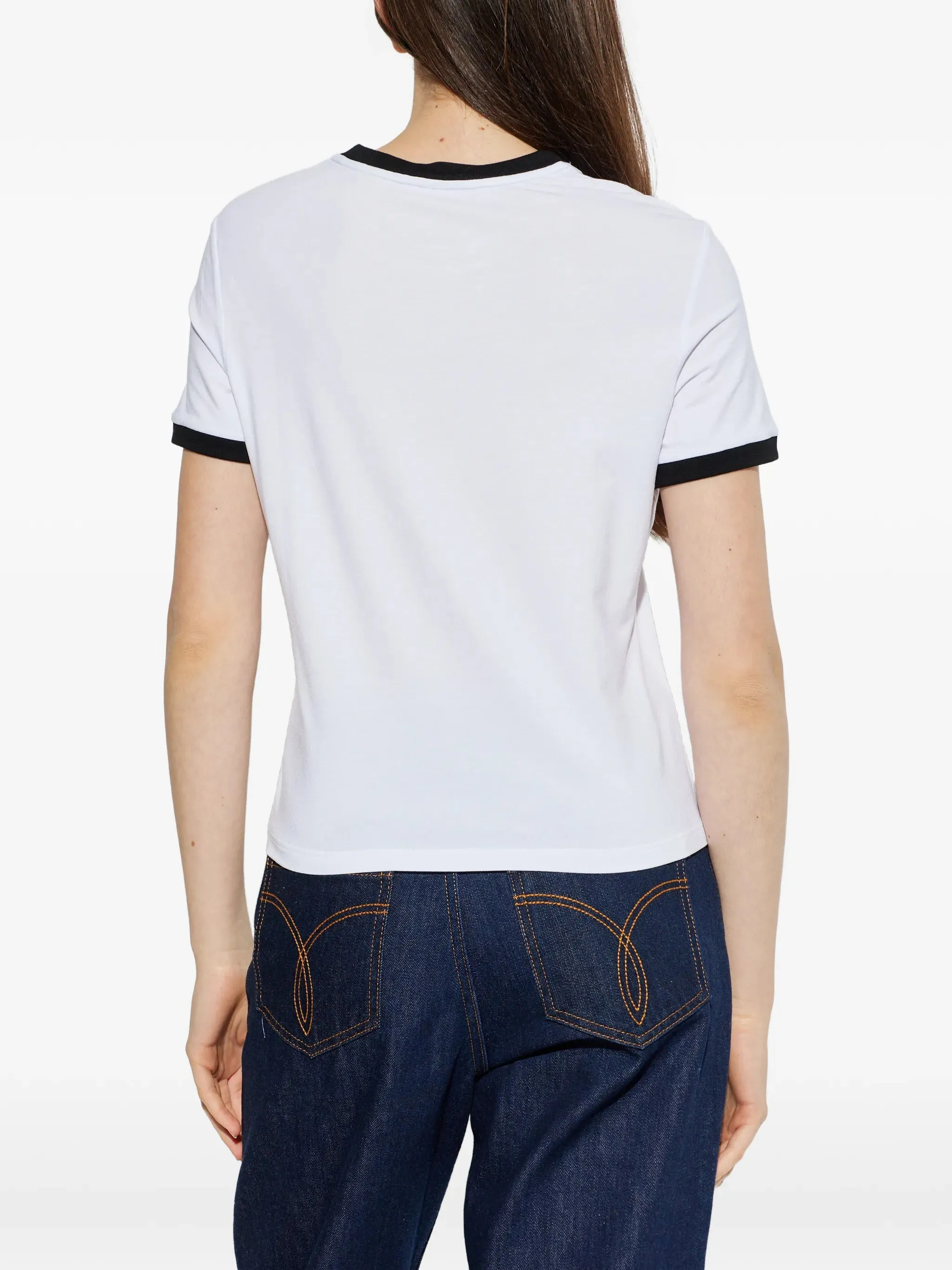 STRETCH VISCOSE-JERSEY T-SHIRT sold by Lord & Taylor product image thumbnail 4