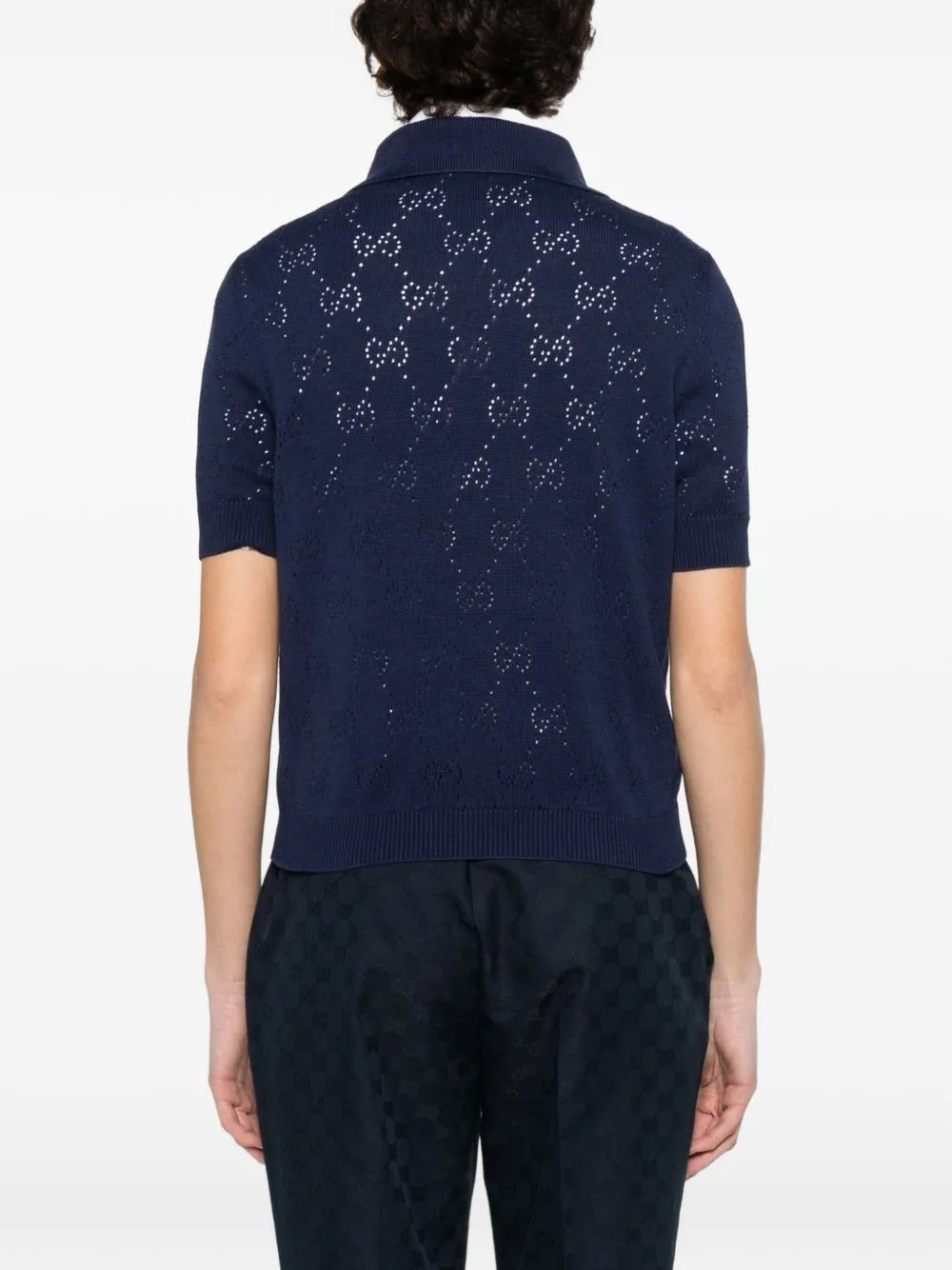 BLUE COTTON T-SHIRT sold by Lord & Taylor product image thumbnail 4