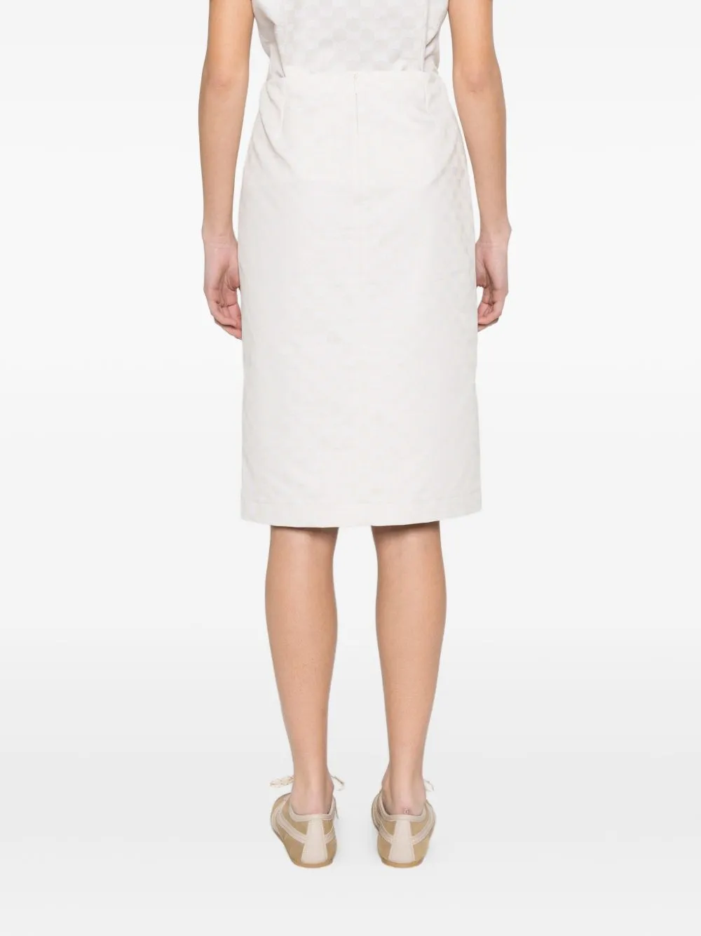 BEIGE POLYESTER MIX SKIRT sold by Lord & Taylor product image thumbnail 5