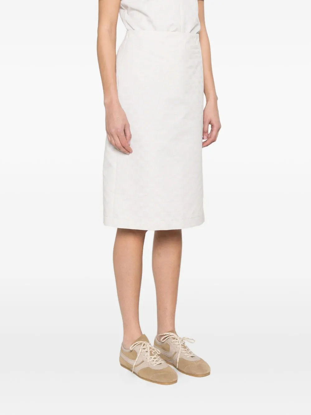 BEIGE POLYESTER MIX SKIRT sold by Lord & Taylor product image thumbnail 2