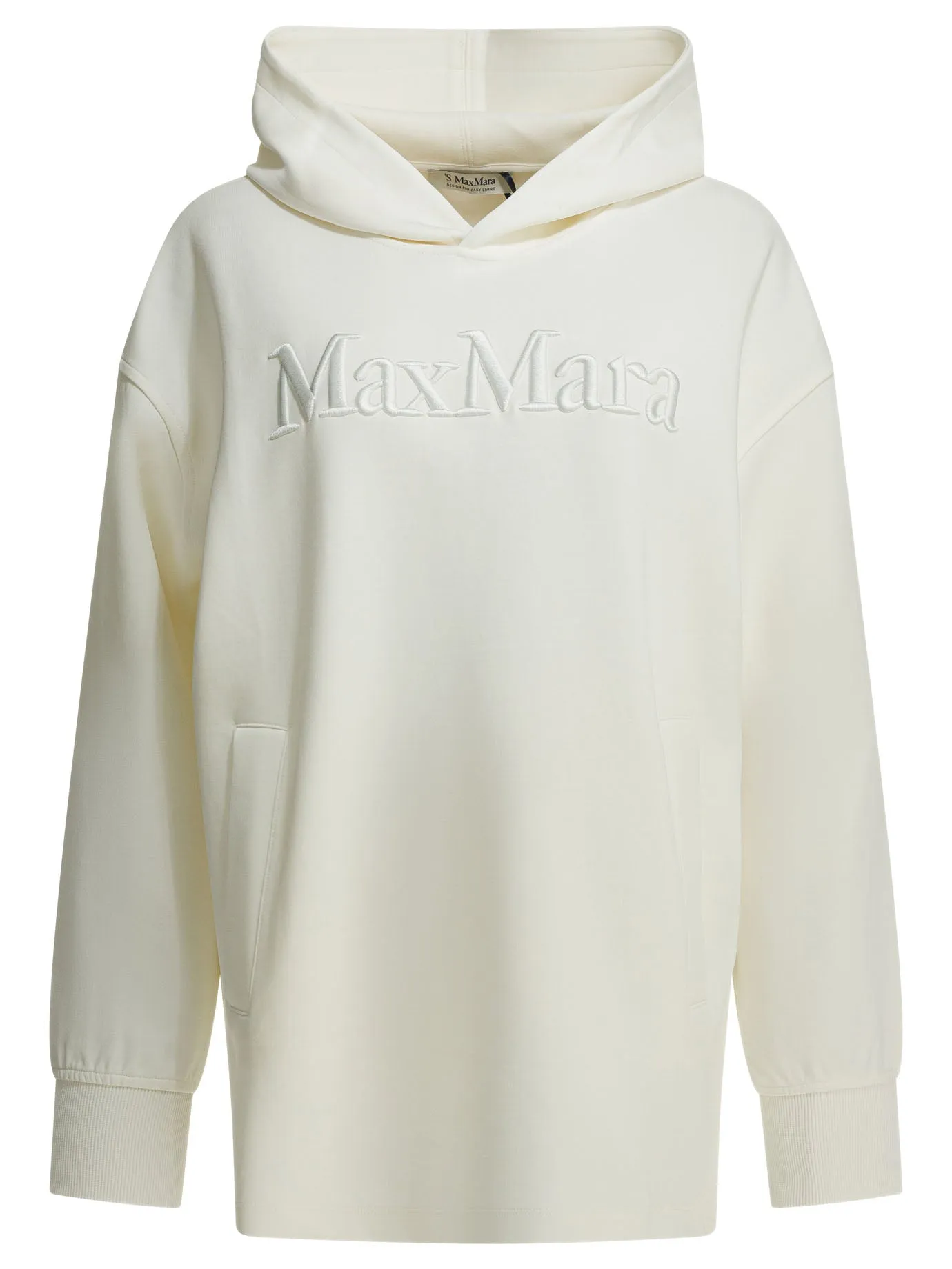 WHITE COTTON POLYESTER SWEATSHIRT sold by Lord & Taylor