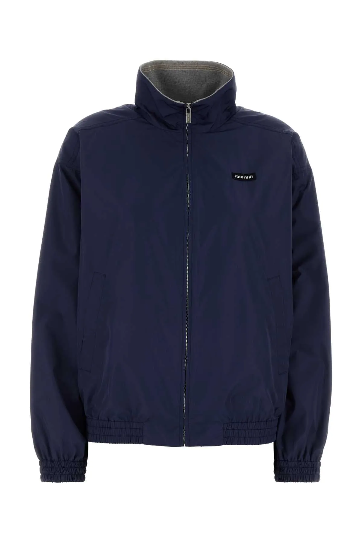 BLUE POLYESTER WINDBREAKER sold by Lord & Taylor