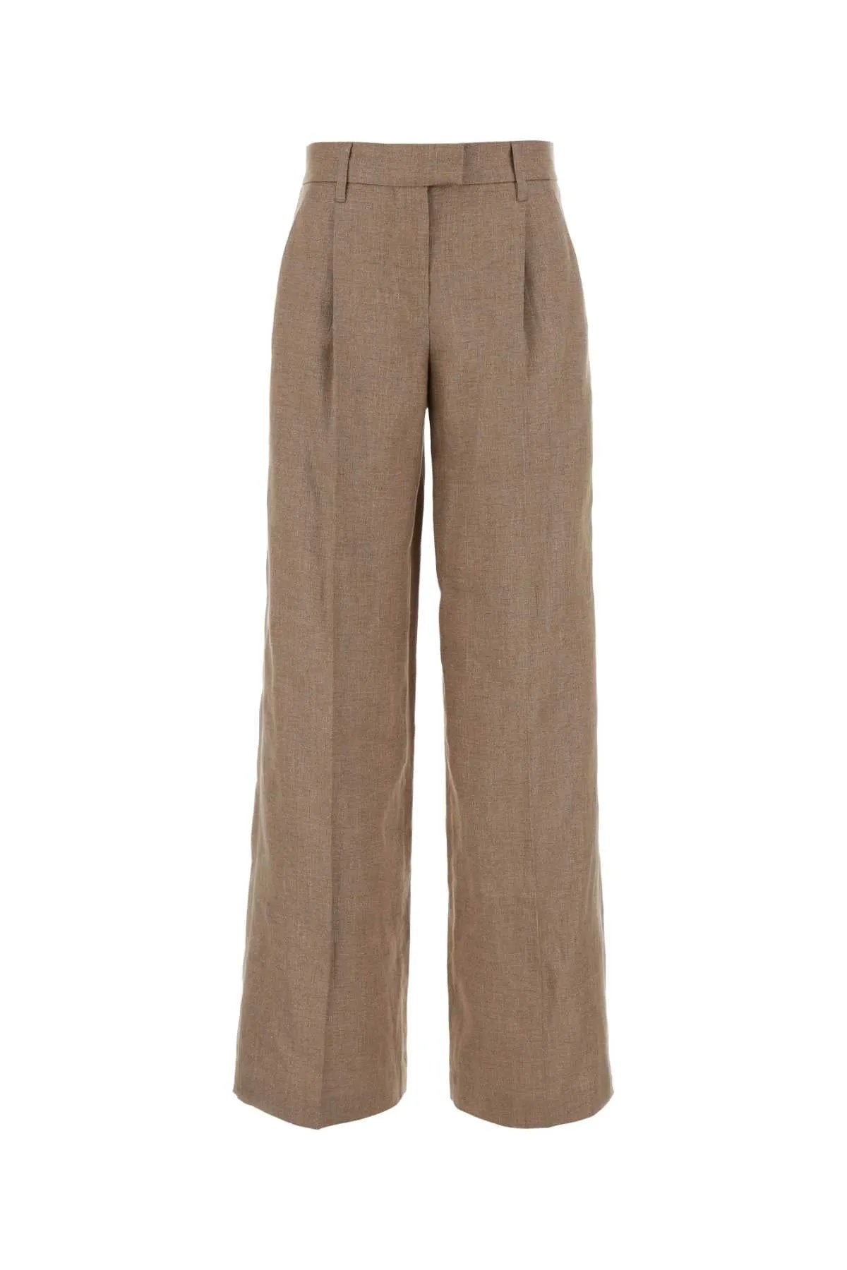 CAPPUCCINO LINEN BLEND WIDE-LEG PANT sold by Lord & Taylor