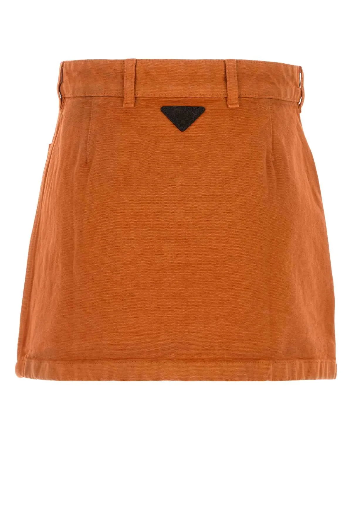 ORANGE DENIM MINI SKIRT sold by Lord & Taylor product image thumbnail 2