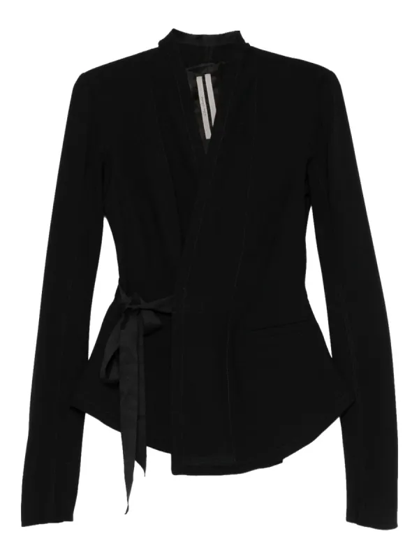 BLACK WOOL LEATHER JACKET sold by Lord & Taylor