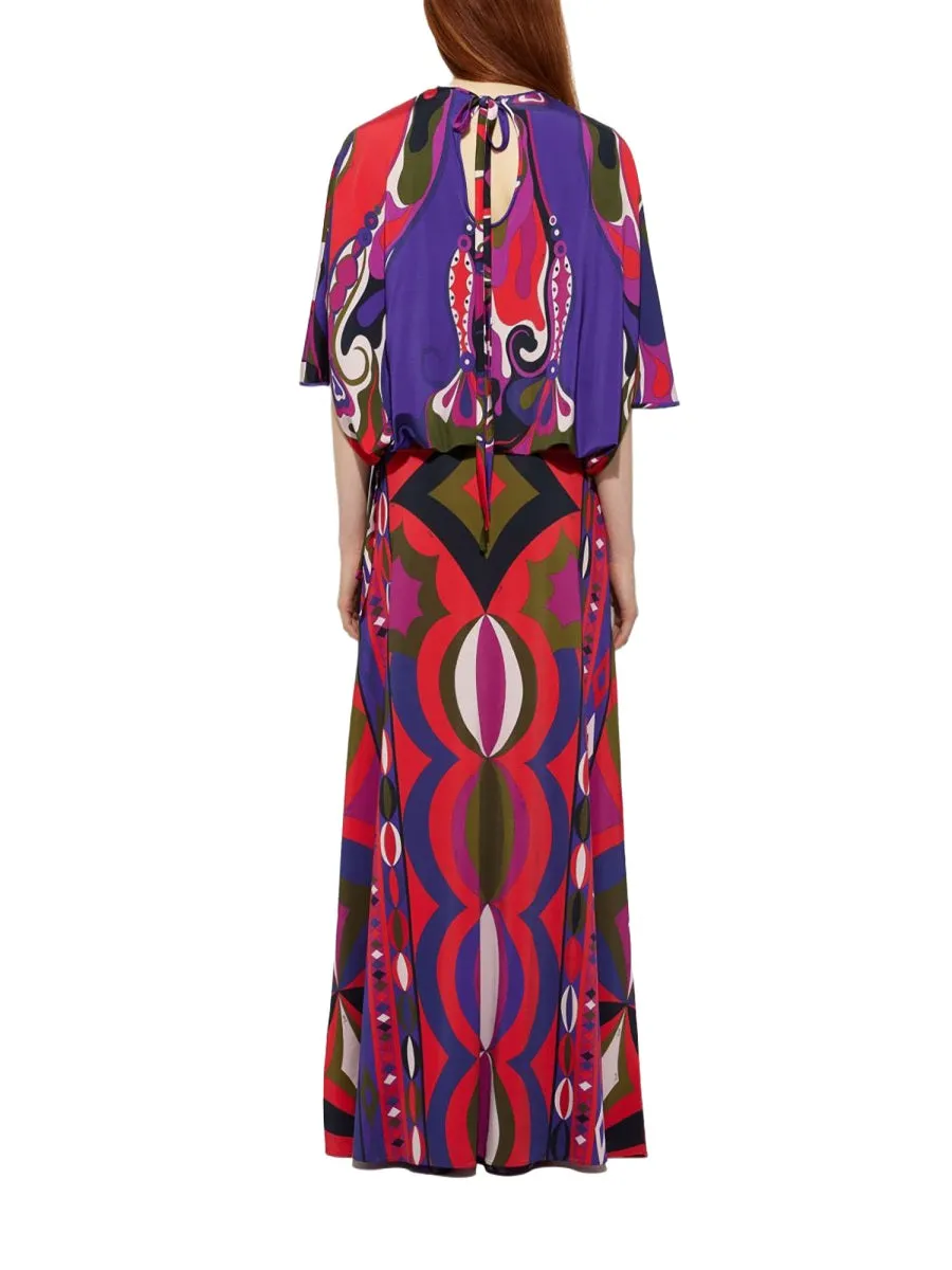 ORCHID PRINT CAPE BLOUSE sold by Lord & Taylor product image thumbnail 3