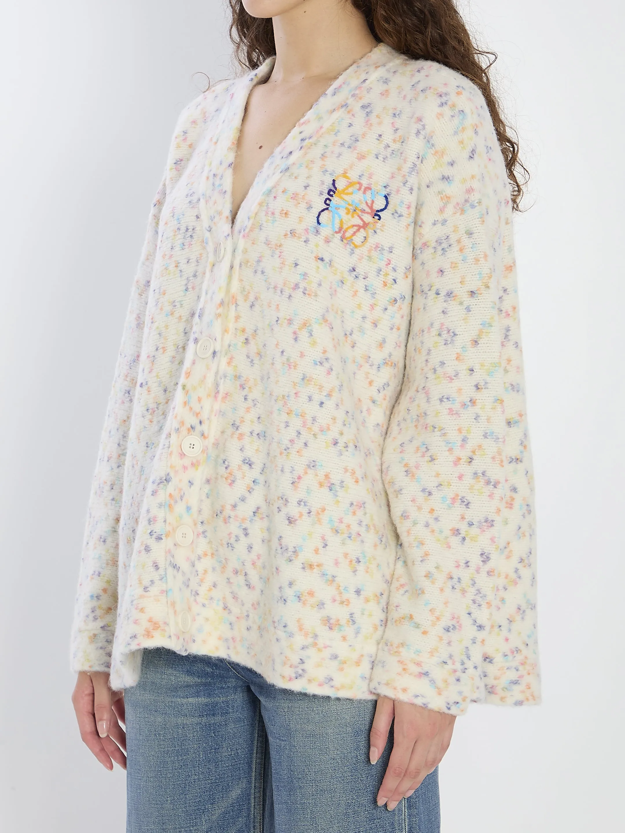 LOEWE A-LINE CARDIGAN IN WOOL AND ALPACA BLEND sold by Lord & Taylor product image thumbnail 2