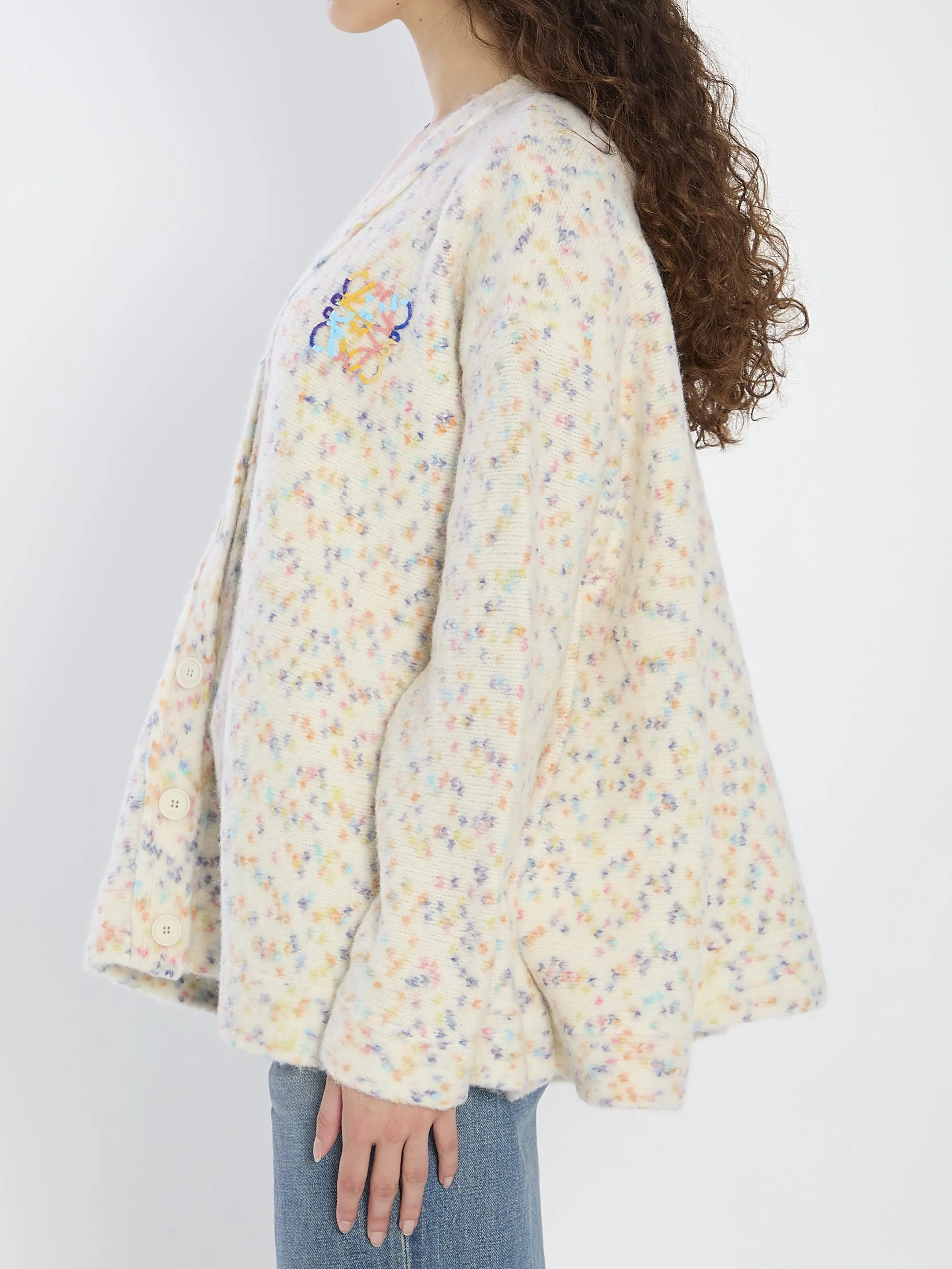 LOEWE A-LINE CARDIGAN IN WOOL AND ALPACA BLEND sold by Lord & Taylor product image thumbnail 3