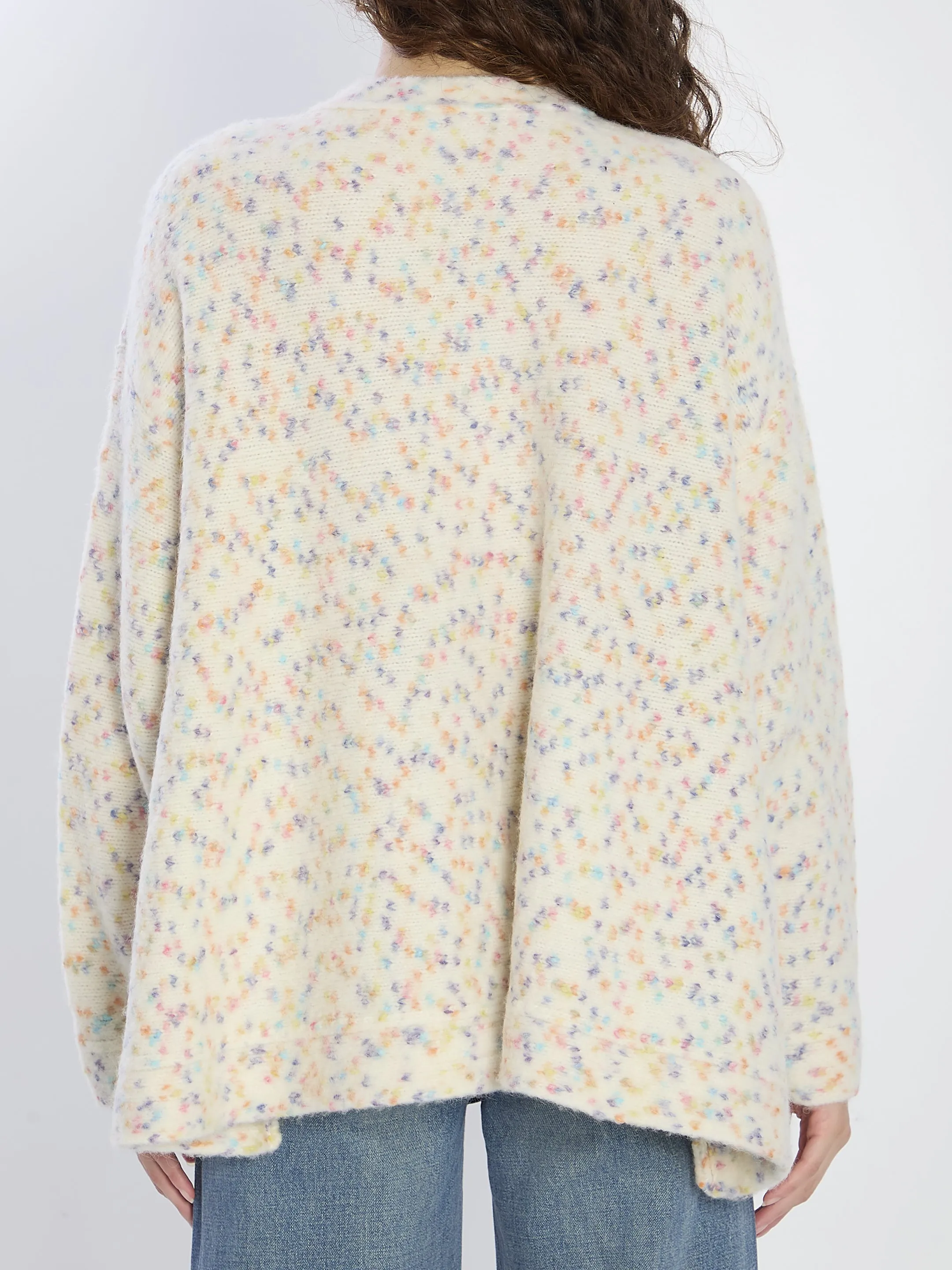 LOEWE A-LINE CARDIGAN IN WOOL AND ALPACA BLEND sold by Lord & Taylor product image thumbnail 4