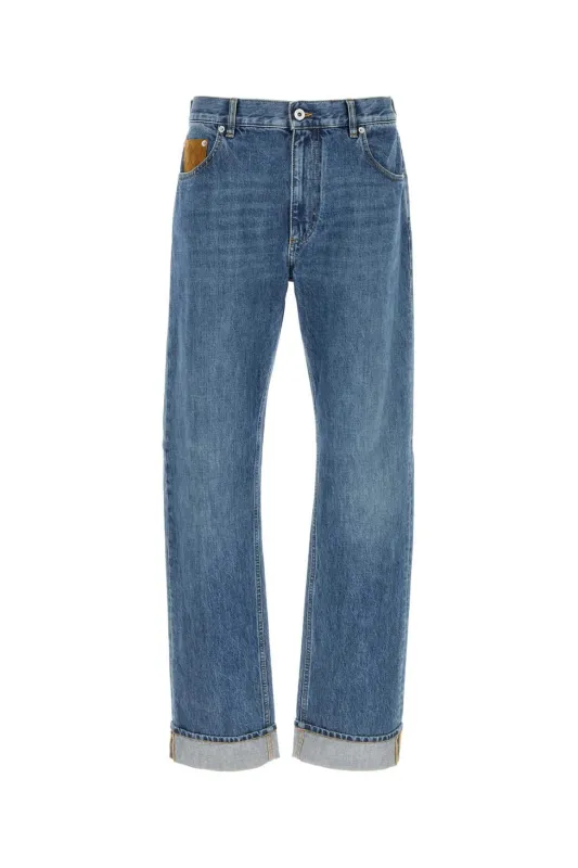 WIDE-LEG FADED DENIM JEANS sold by Lord & Taylor