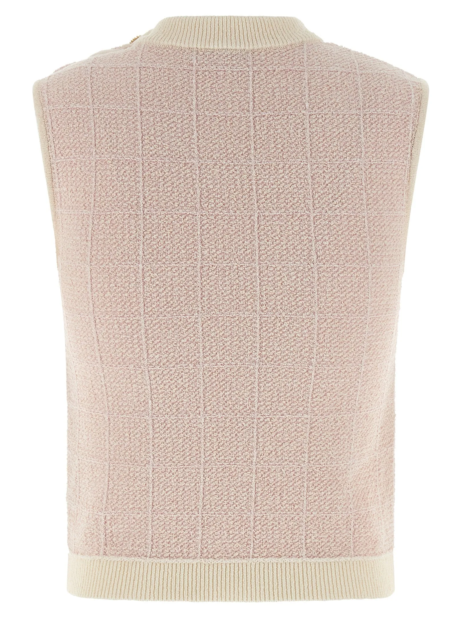 'Testa di leone' tweed vest sold by Lord & Taylor product image thumbnail 2