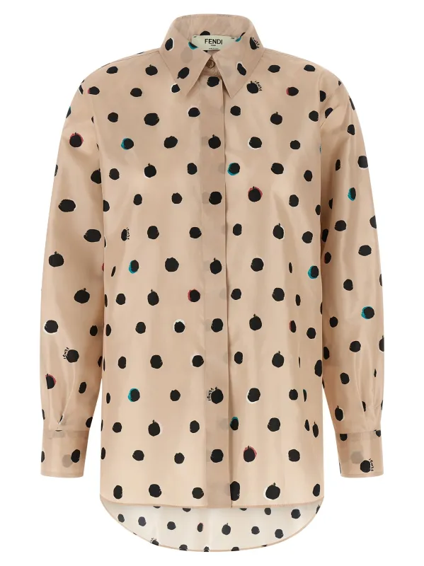 'Falena Dots' shirt sold by Lord & Taylor