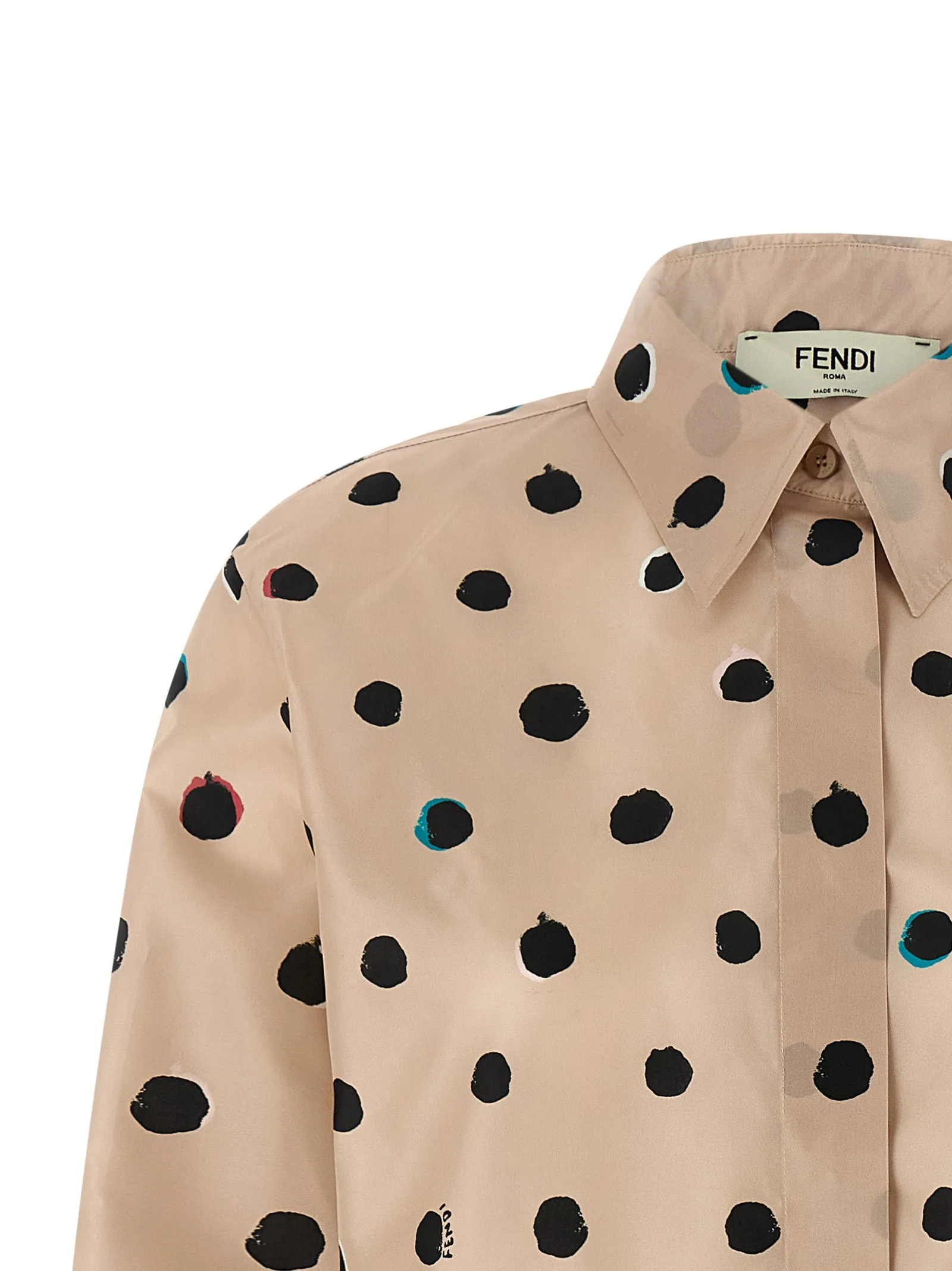 'Falena Dots' shirt sold by Lord & Taylor product image thumbnail 3