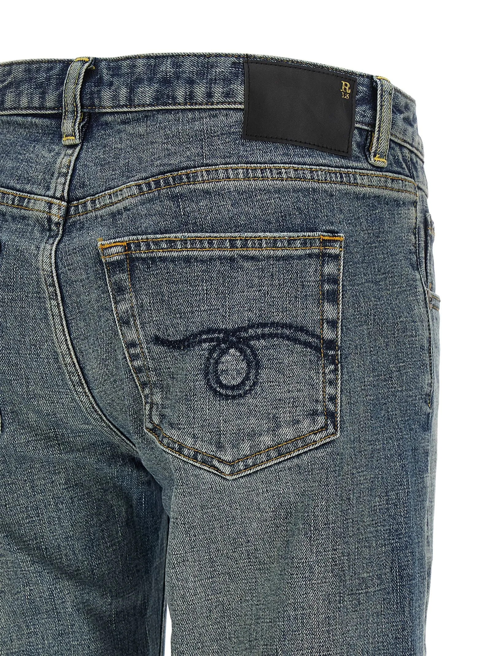 'Boy Flare' jeans sold by Lord & Taylor product image thumbnail 4