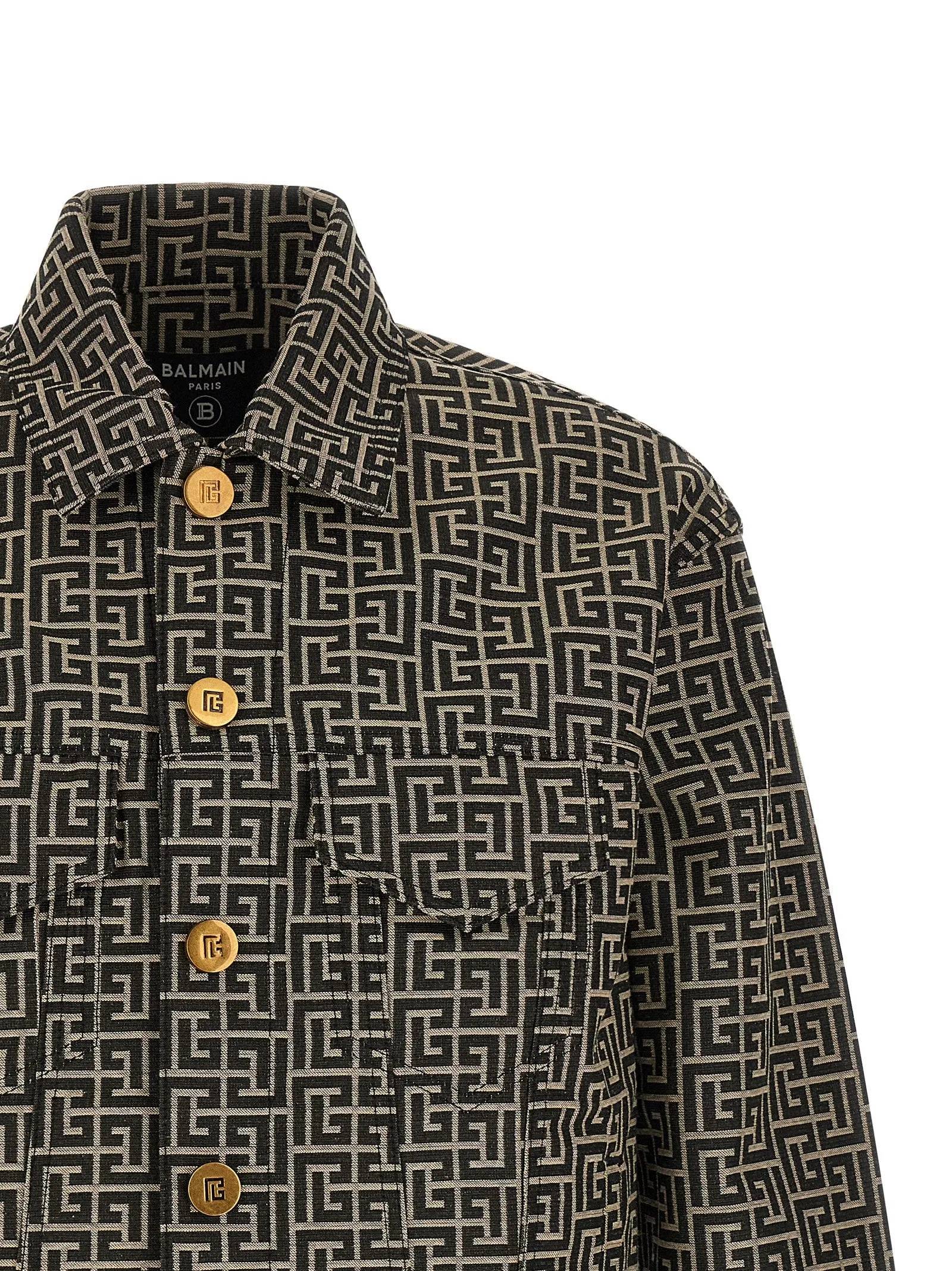 Jacquard monogram jacket sold by Lord & Taylor product image thumbnail 3