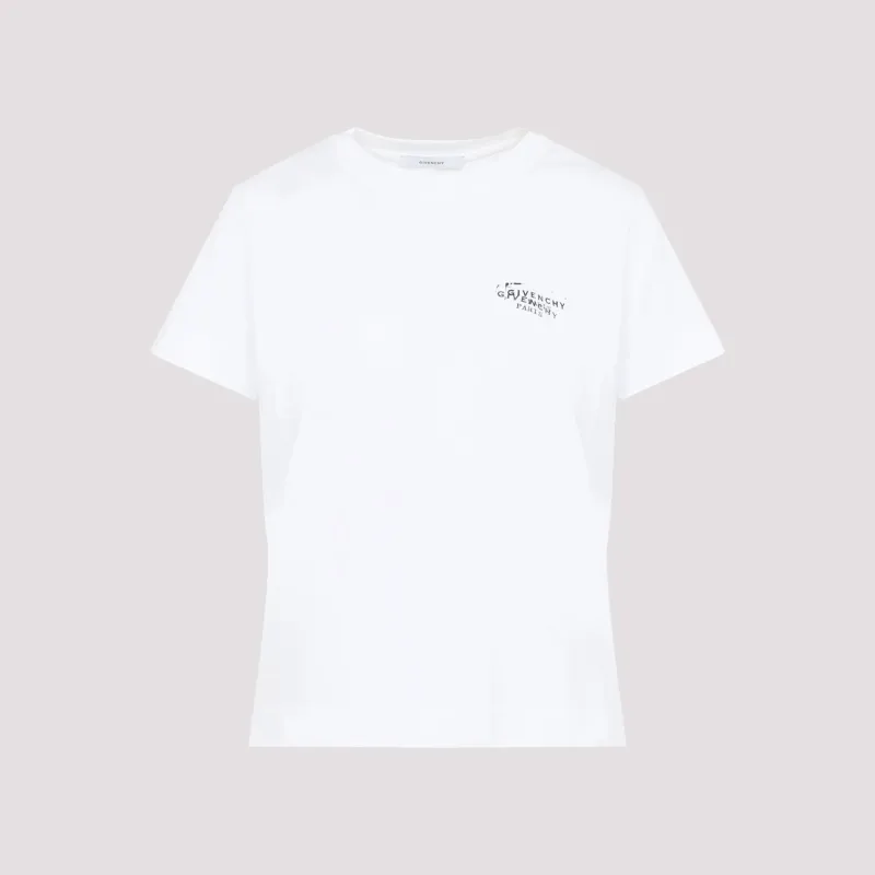 WHITE COTTON T-SHIRT made by Givenchy