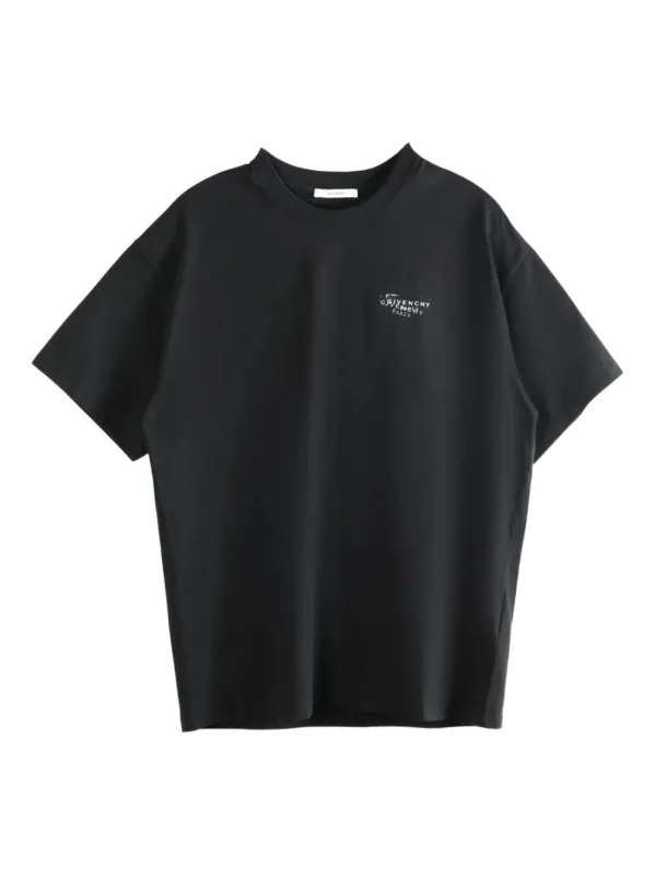 BLACK COTTON T-SHIRT made by Givenchy