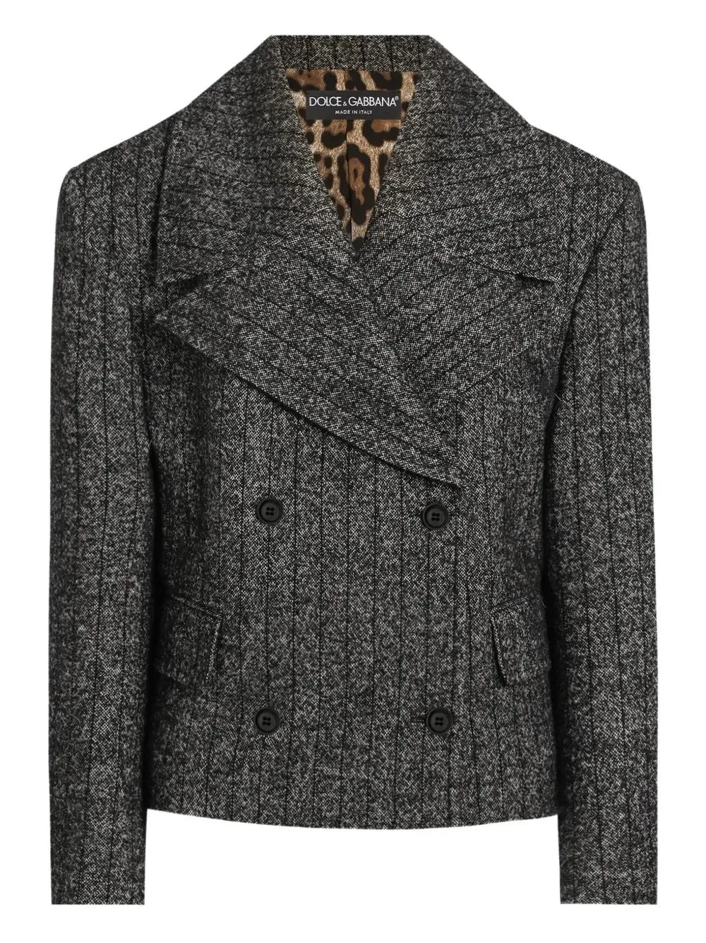 DOUBLE-BREASTED TWEED BLAZER sold by Lord & Taylor