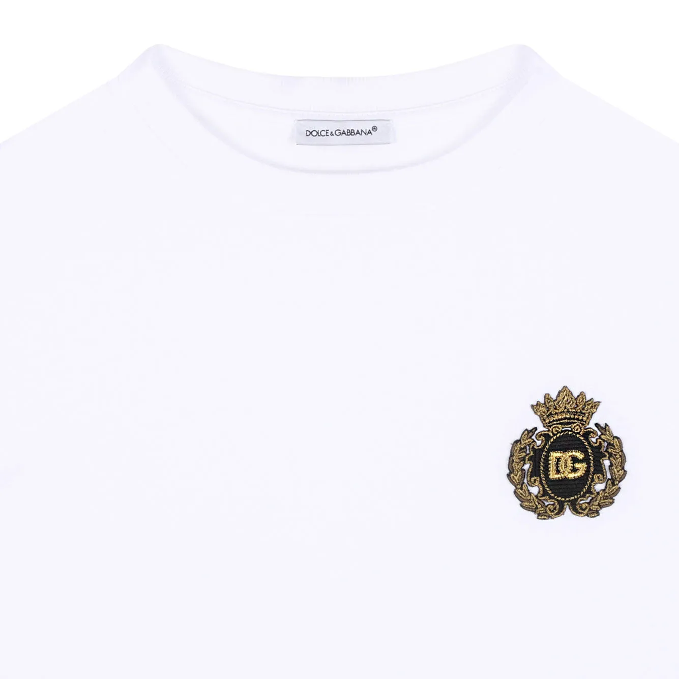 EMBROIDERED LOGO COTTON T-SHIRT sold by Lord & Taylor product image thumbnail 3