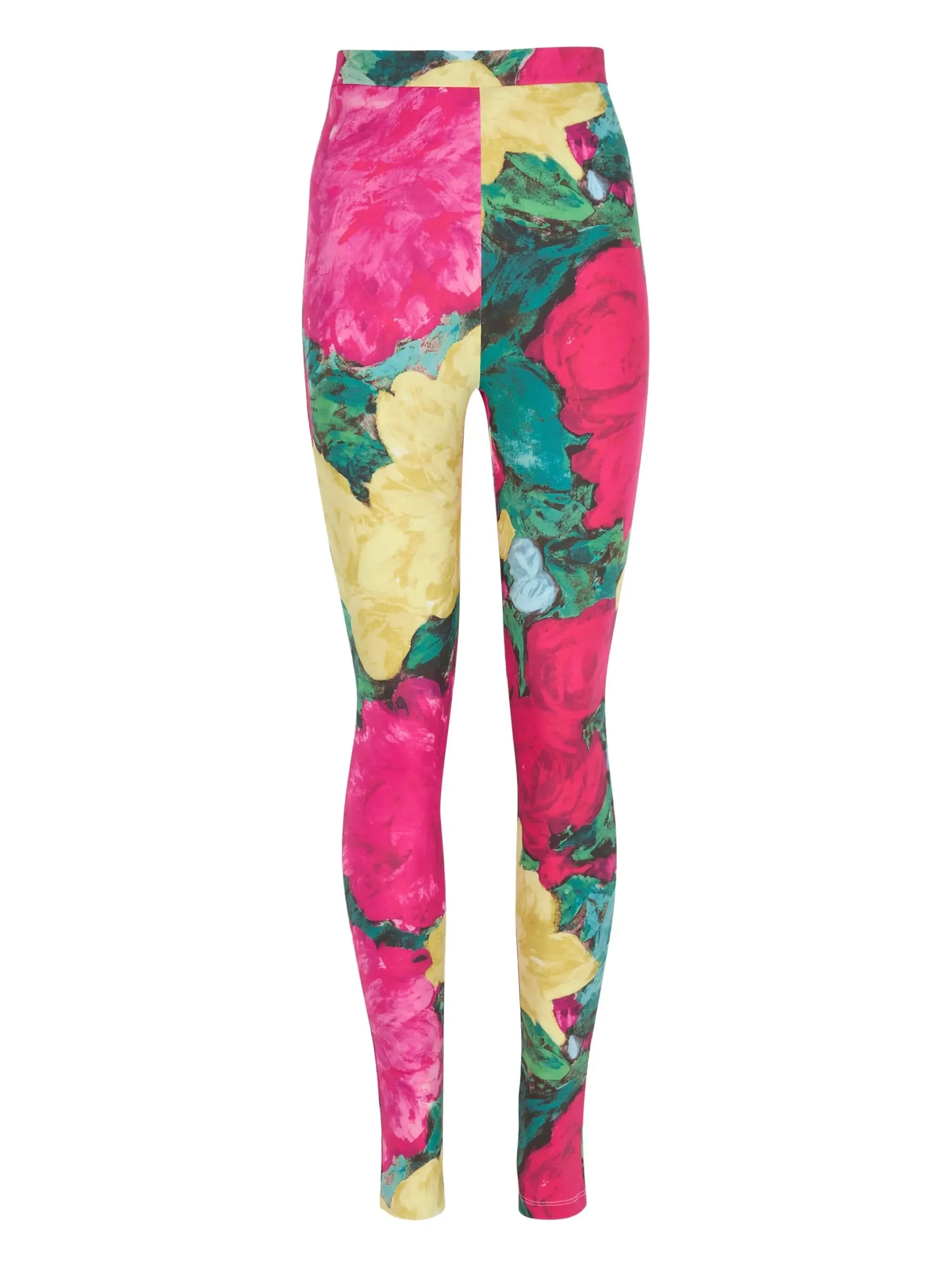 JERSEY LEGGINGS WITH ROSES PRINT sold by Lord & Taylor