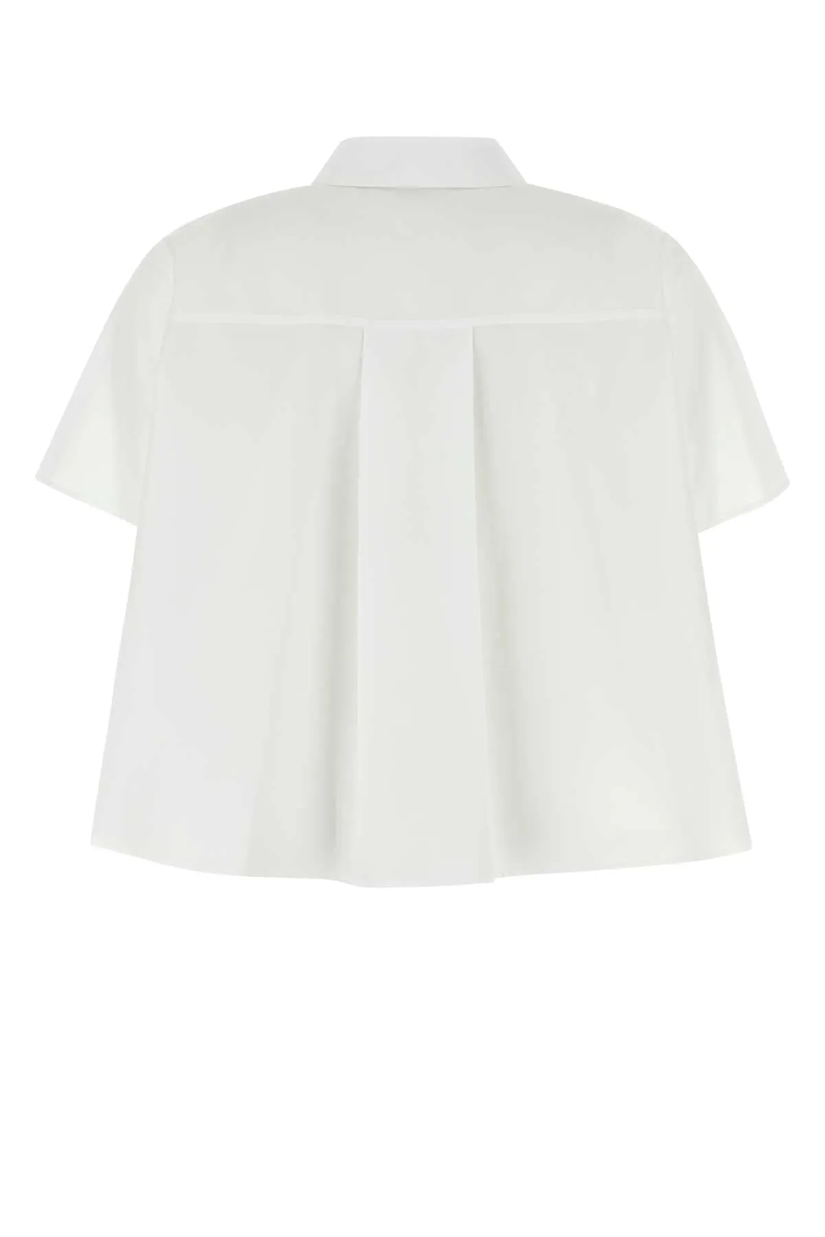 WHITE POPLIN OVERSIZE SHIRT sold by Lord & Taylor product image thumbnail 2