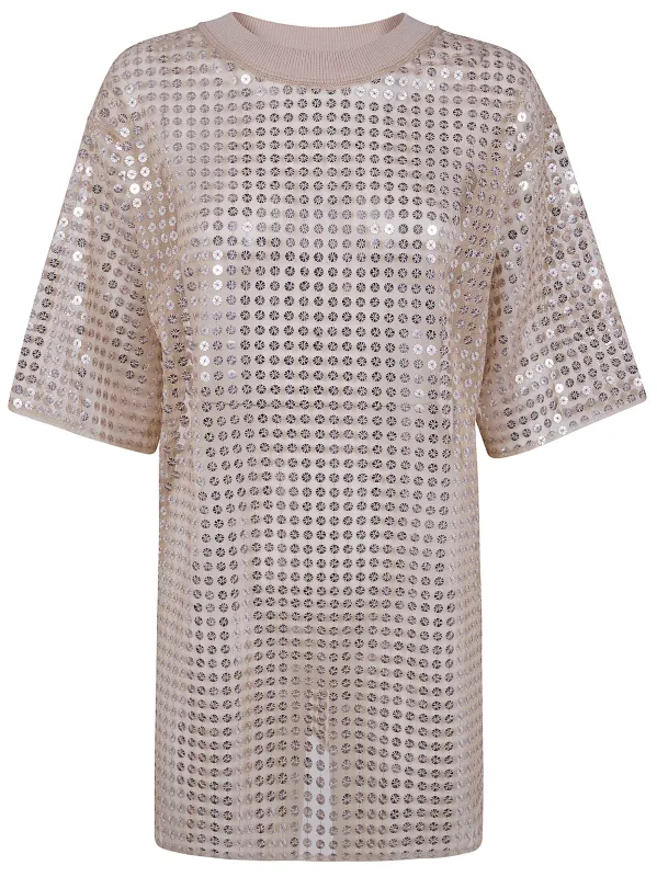 "CAMPAGNA" SEQUINS TSHIRT BLOUSE sold by Lord & Taylor