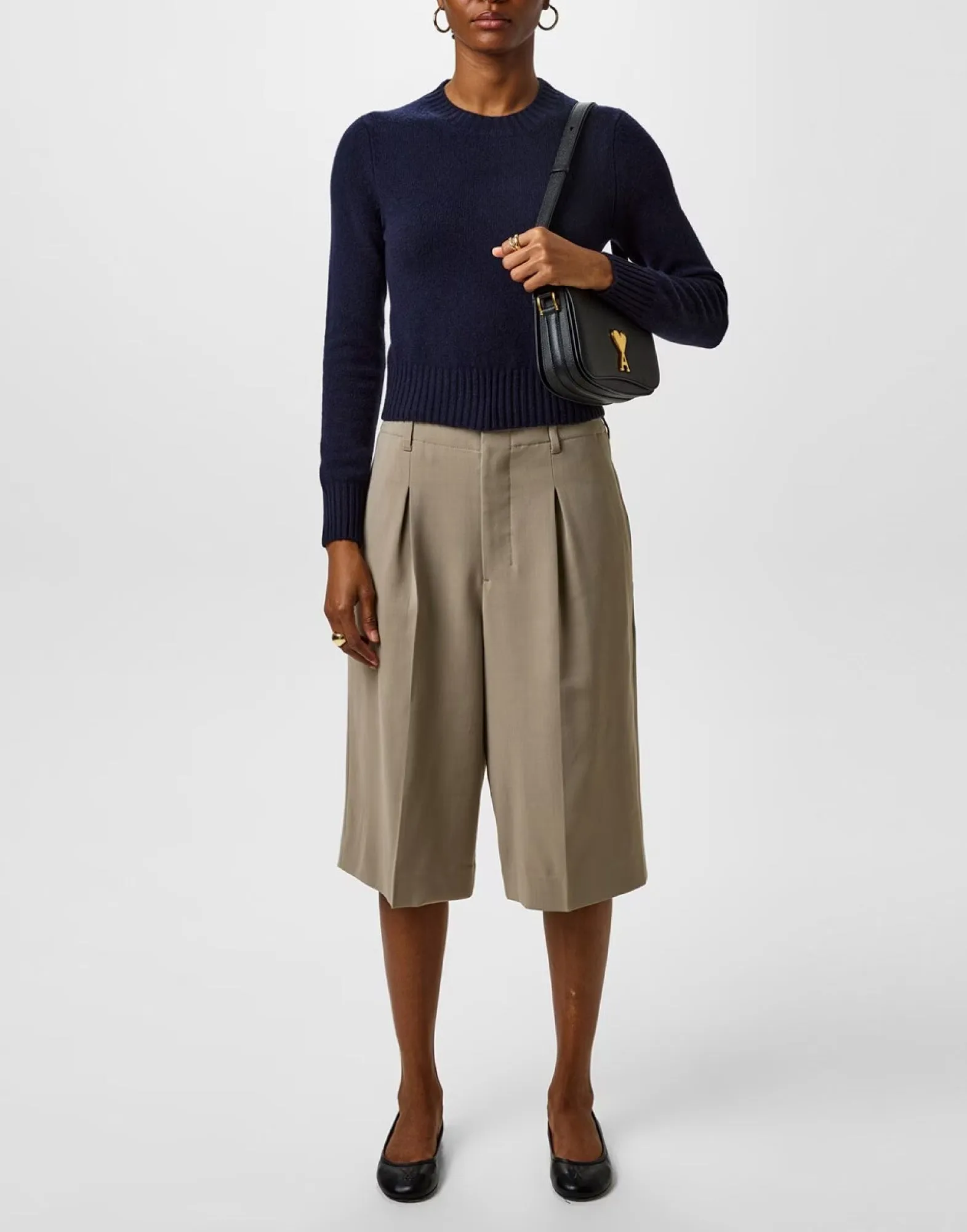 DE COEUR LOGO CASHMERE SWEATER sold by Lord & Taylor product image thumbnail 2