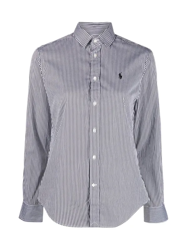 CHARLOTTE STRIPED OXFORD SHIRT sold by Lord & Taylor