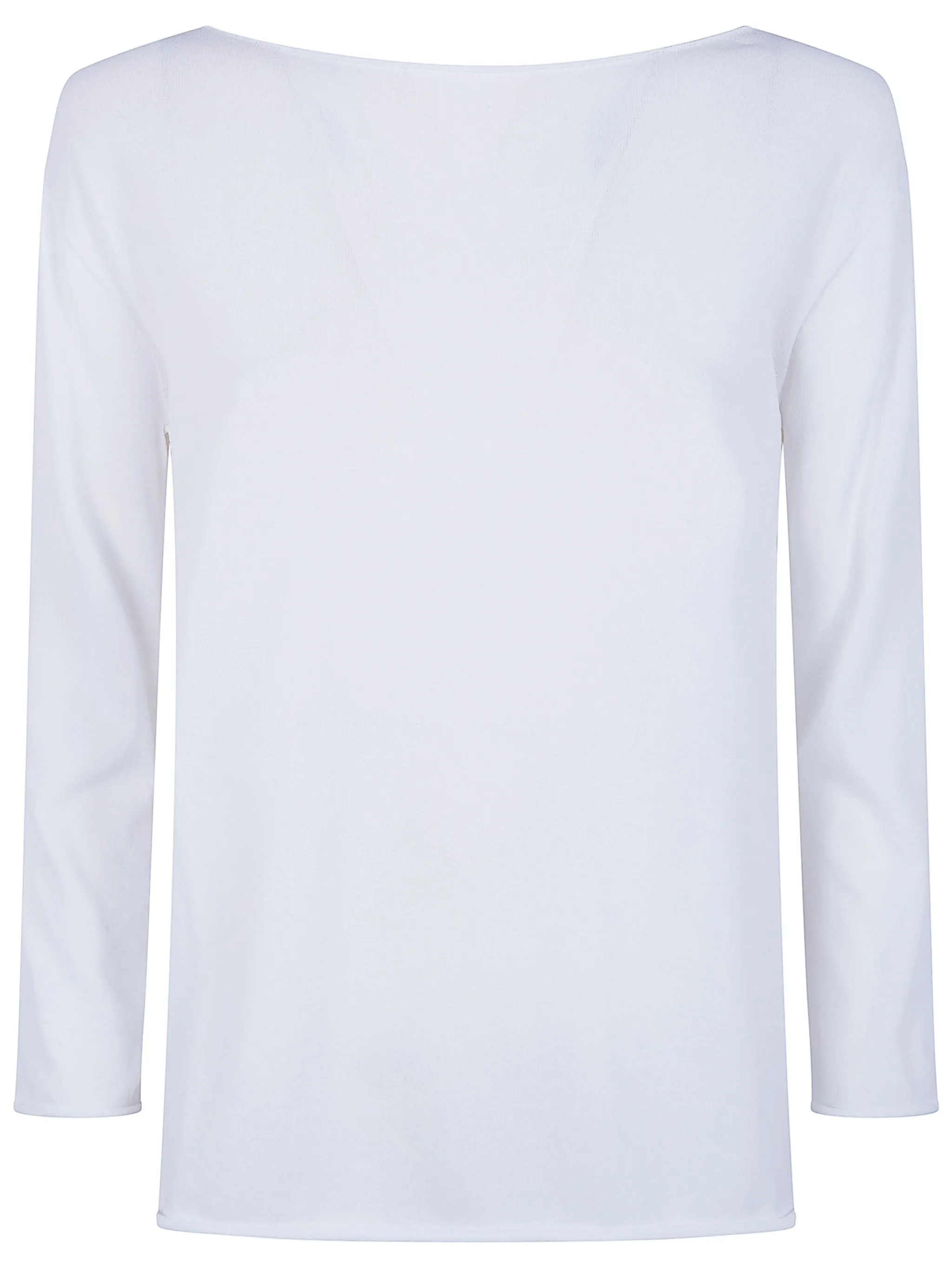 "KEYYIE" BOAT NECK SWEATER sold by Lord & Taylor