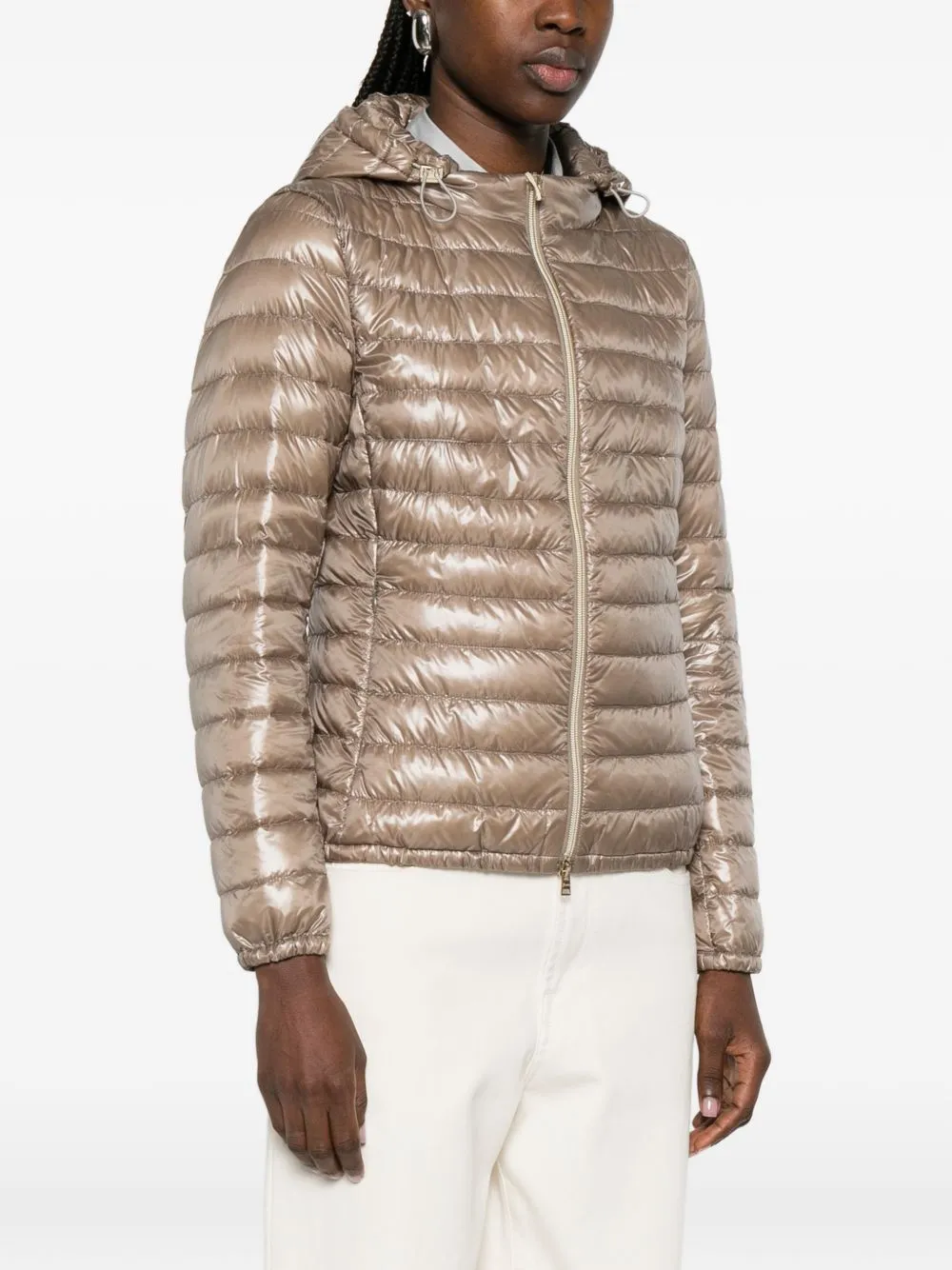 NYLON SHORT DOWN JACKET sold by Lord & Taylor product image thumbnail 4
