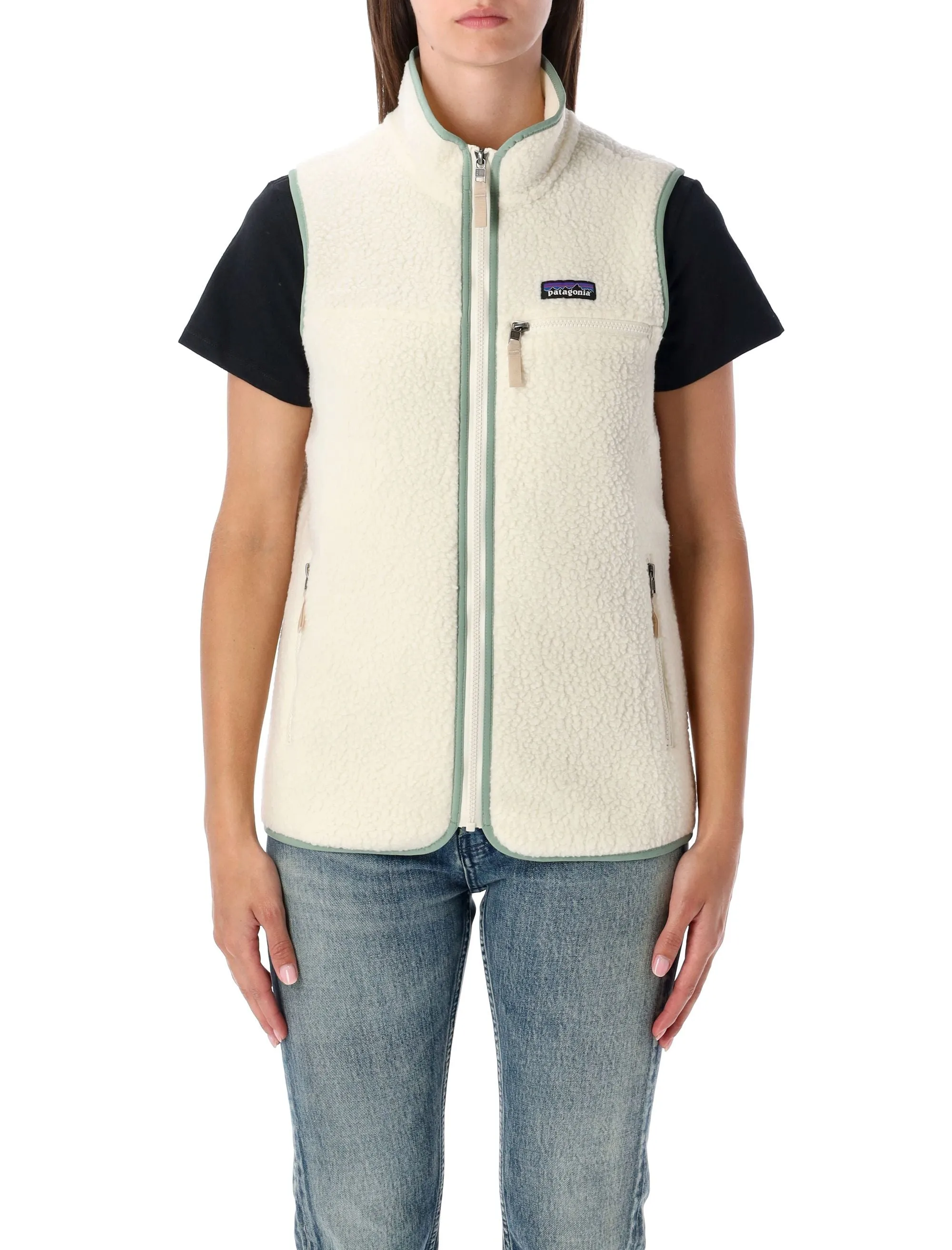 WOMEN'S RETRO FLEECE VEST sold by Lord & Taylor