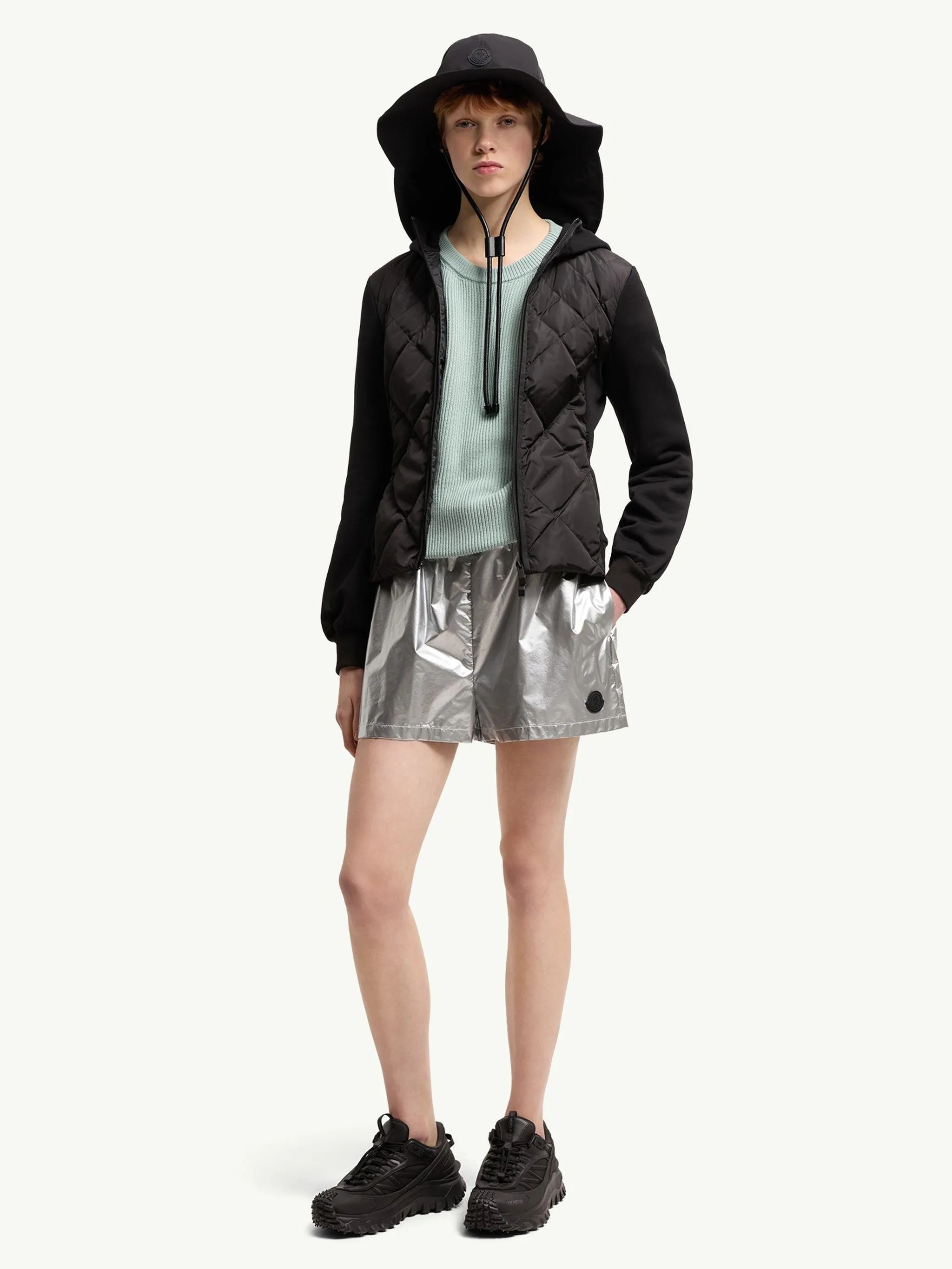 COTTON FLEECE HOODIE WITH ZIP sold by Lord & Taylor product image thumbnail 2