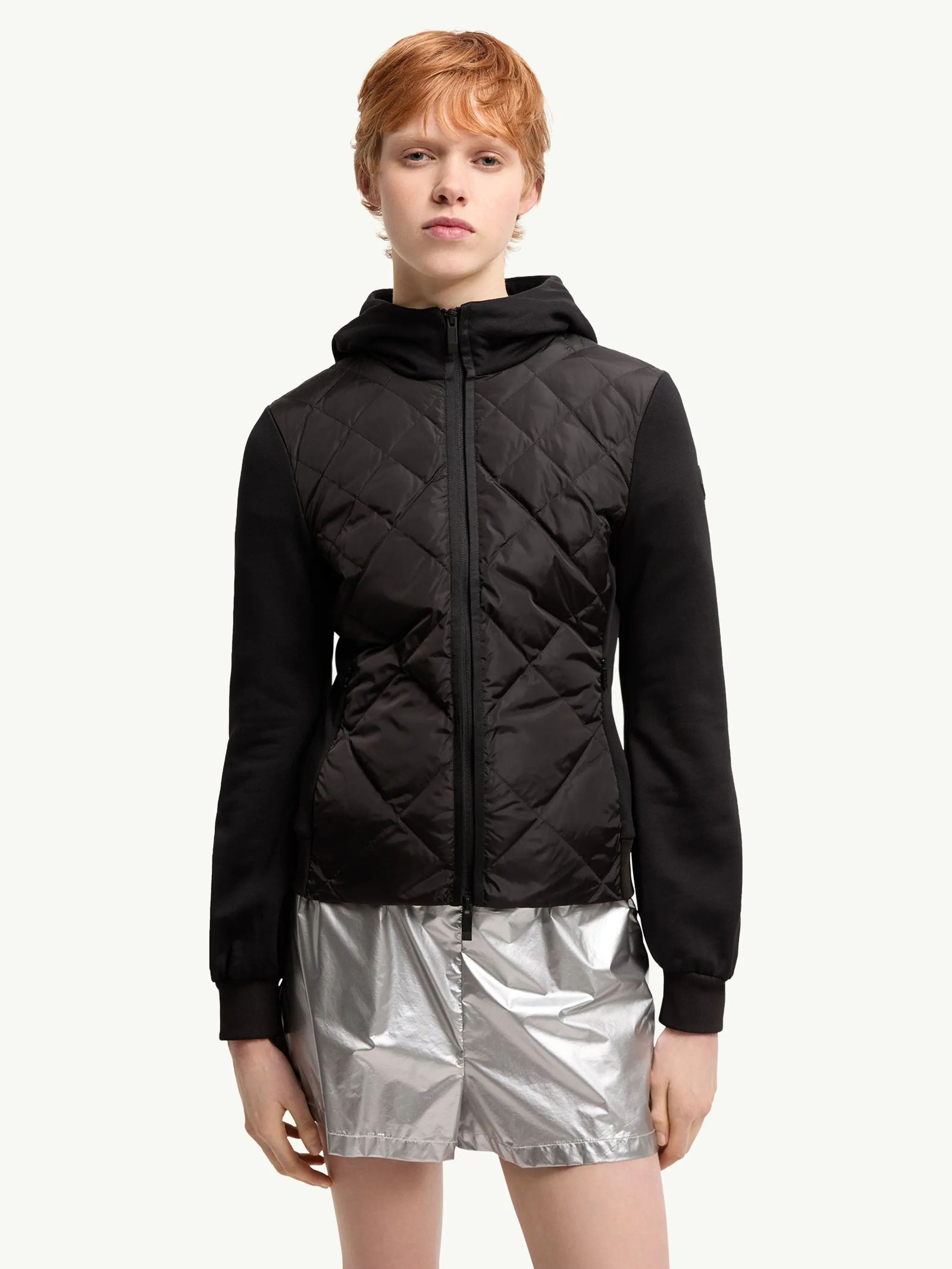 COTTON FLEECE HOODIE WITH ZIP sold by Lord & Taylor product image thumbnail 4