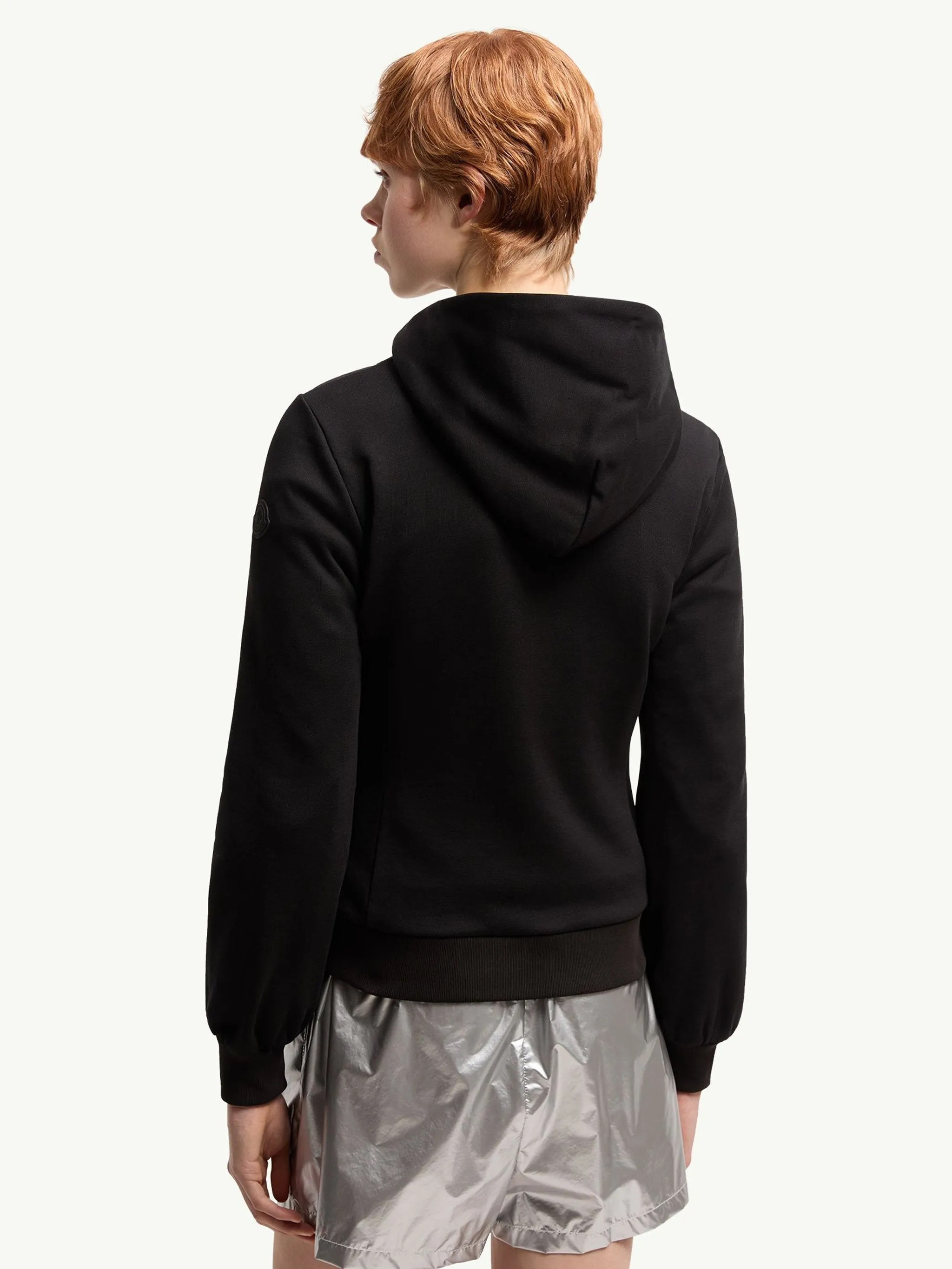 COTTON FLEECE HOODIE WITH ZIP sold by Lord & Taylor product image thumbnail 5