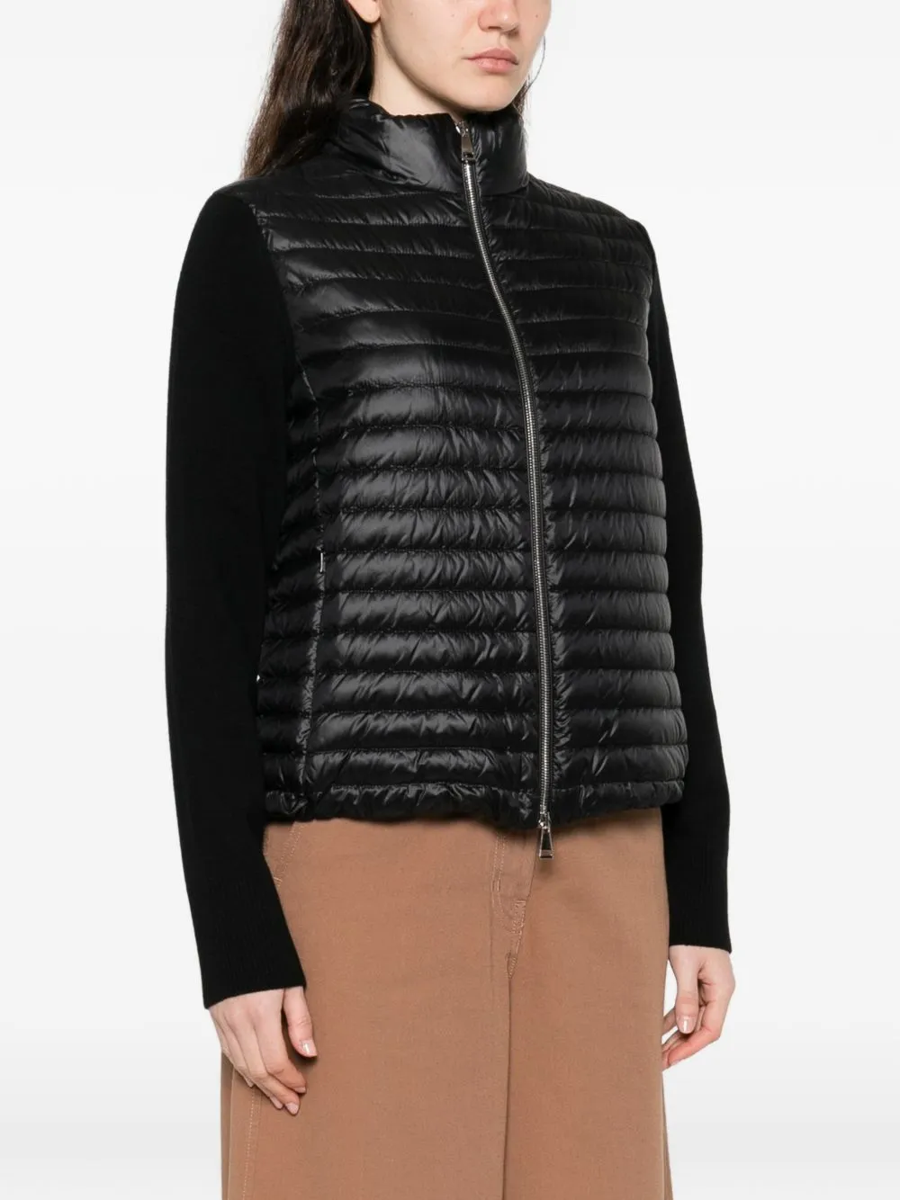 PADDED ZIP-UP CARDIGAN sold by Lord & Taylor product image thumbnail 5