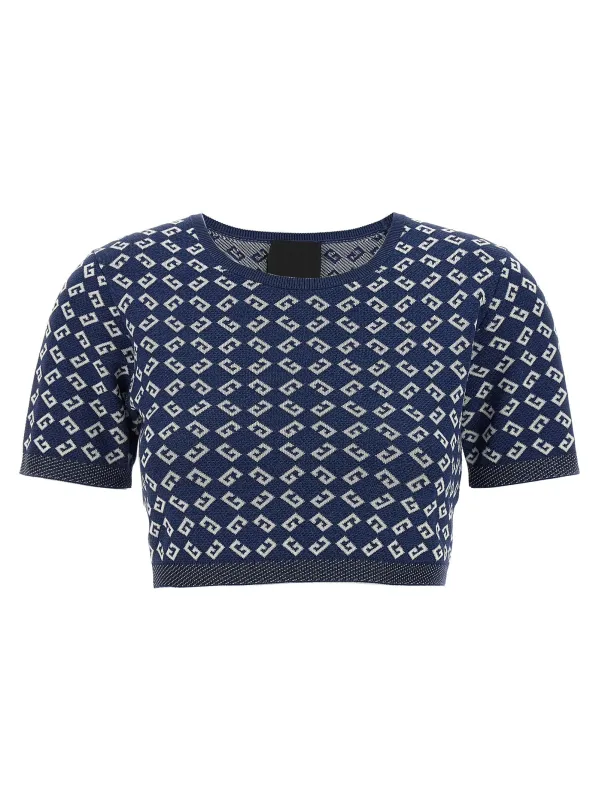 'cropped' top sold by Lord & Taylor