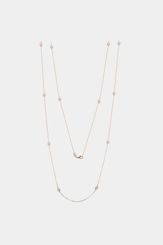 Station Diamond Necklace sold by Lord & Taylor