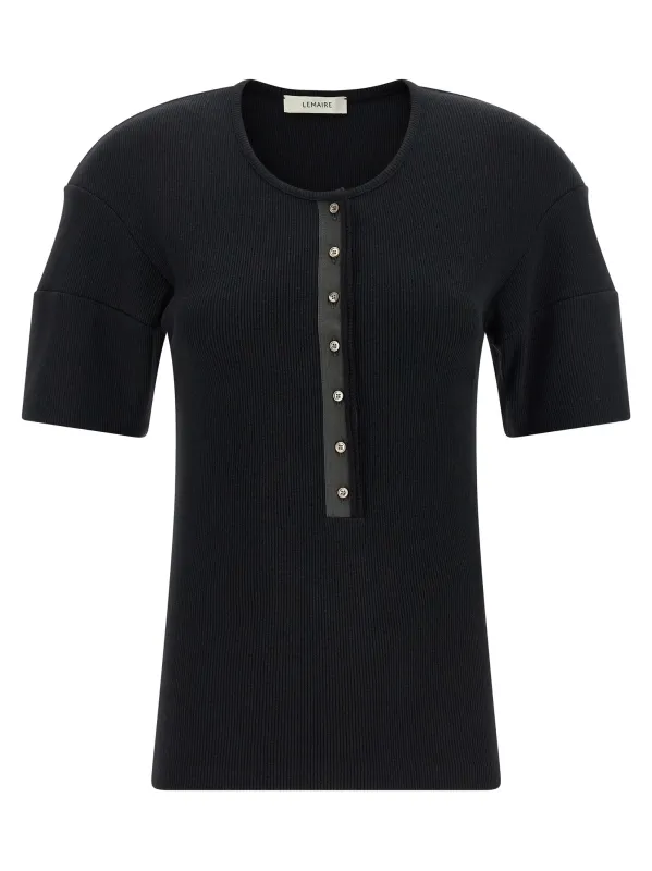 'Henley' sweater made by Lemaire