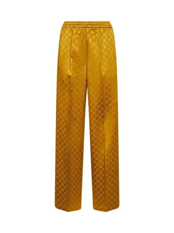 GG viscose pants made by Gucci
